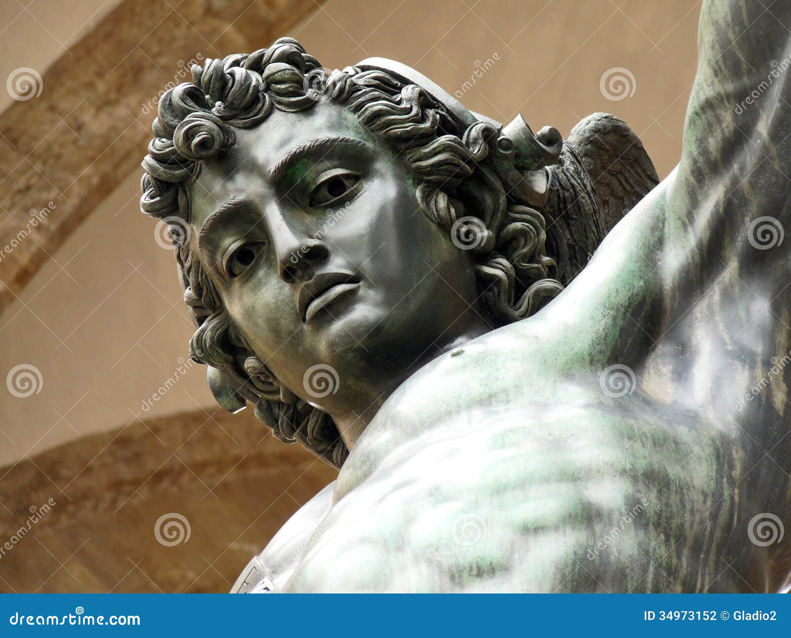 cellini, perseus, florence, italy