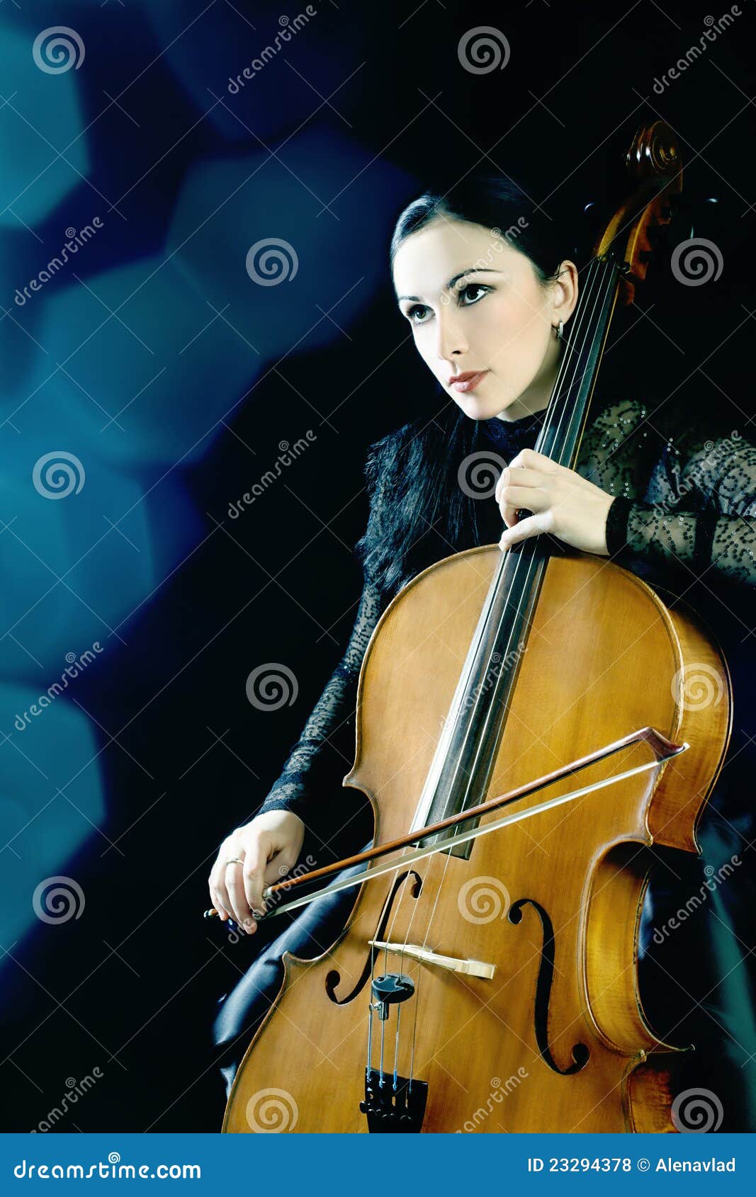 Cello playing musician stock photo. Image of professional 23294378