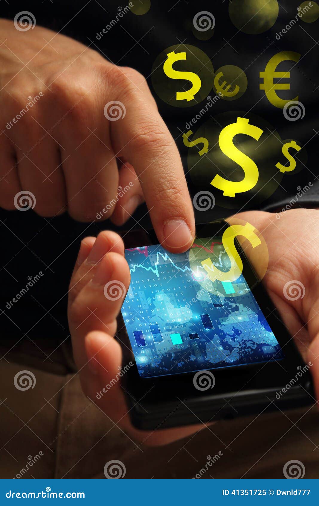 Cellphone payment stock image. Image of bank, digital 41351725
