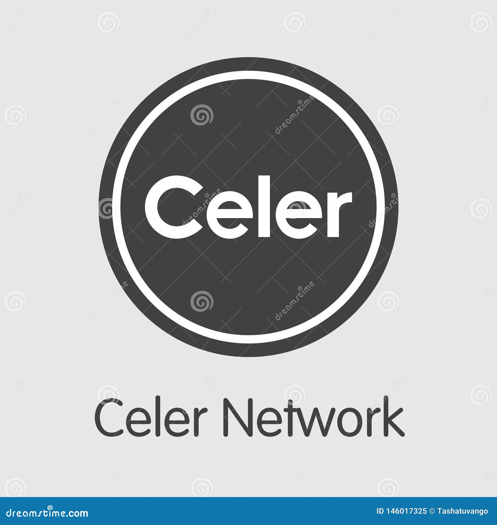 CELR - Celer Network. The Icon Of Coin Or Market Emblem ...