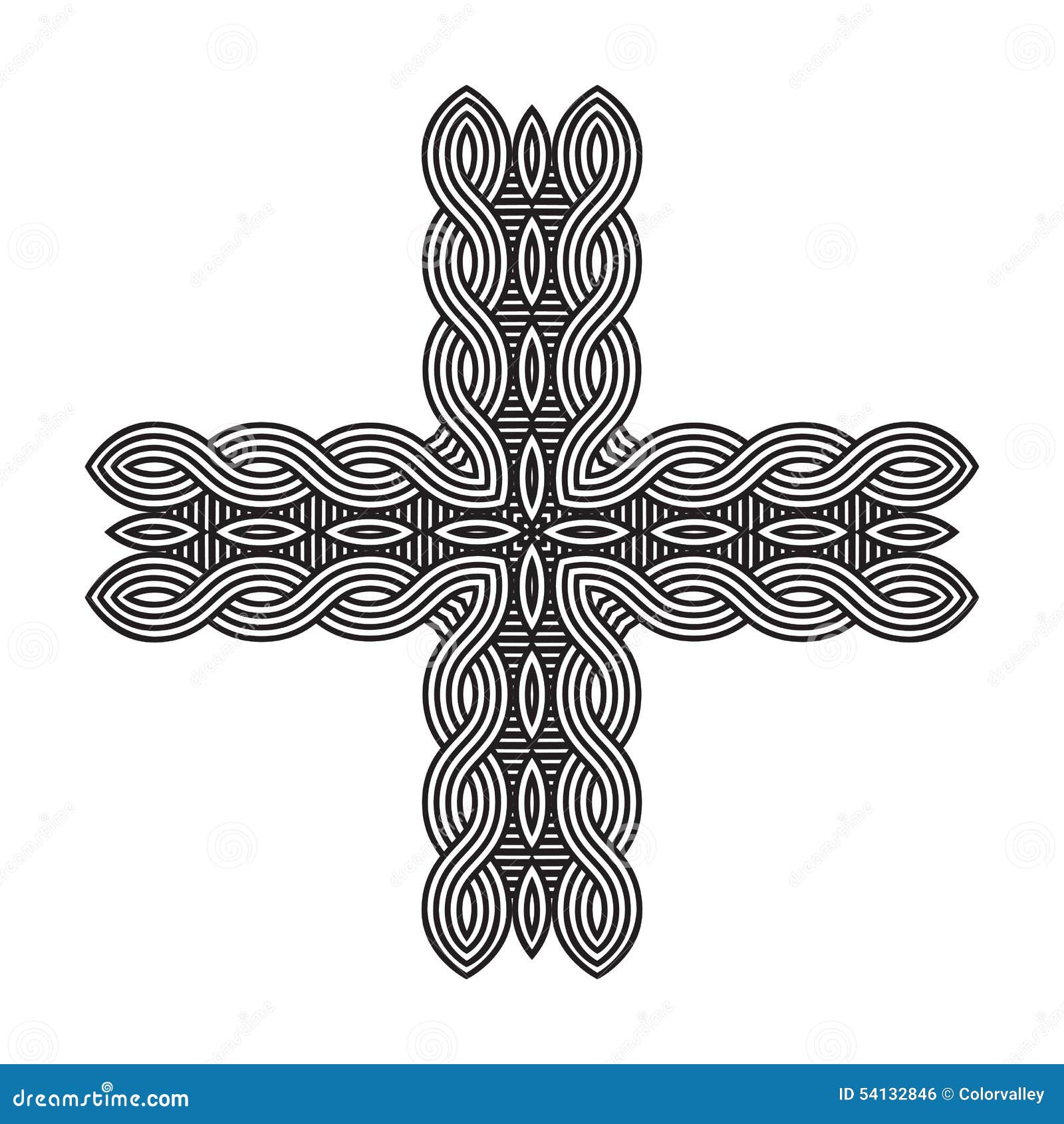 Download Celtic Knot Pattern Card, Mandala, Amulet Stock Vector ...