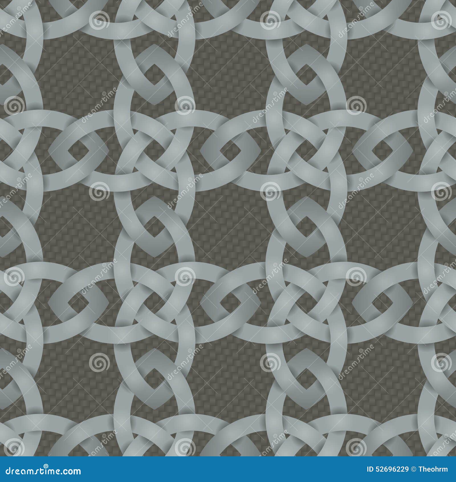 Celtic Knotwork Seamless Background Stock Vector - Illustration of tile