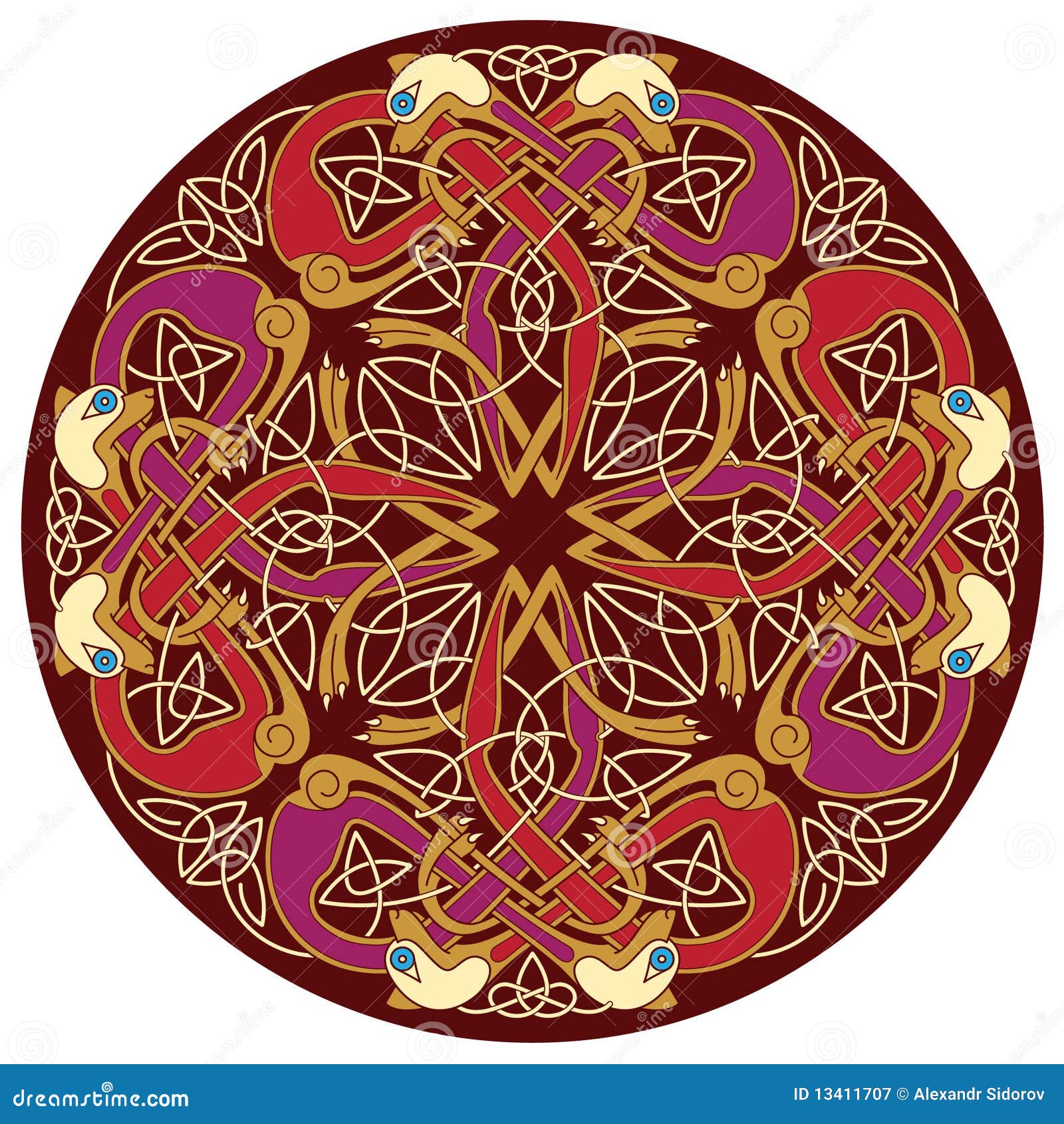  Celtic motifs  stock vector Illustration of frame image 