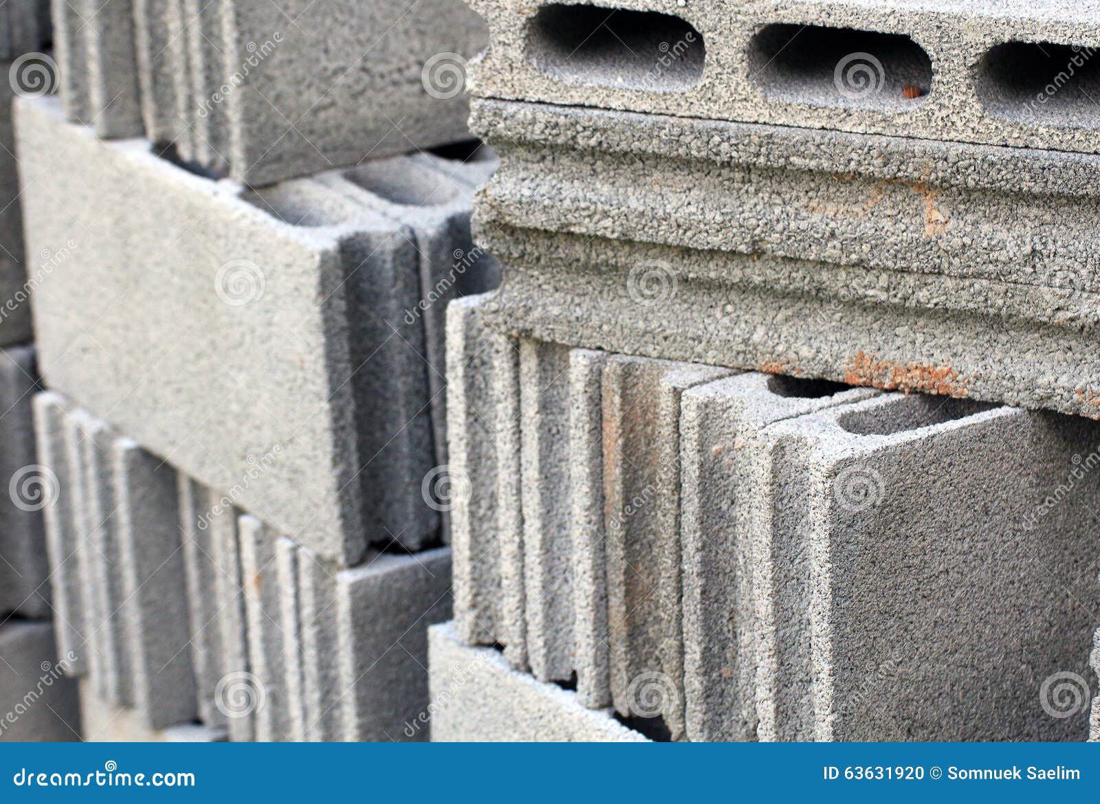 Cement block stock photo. Image of decorate, build, details - 63631920