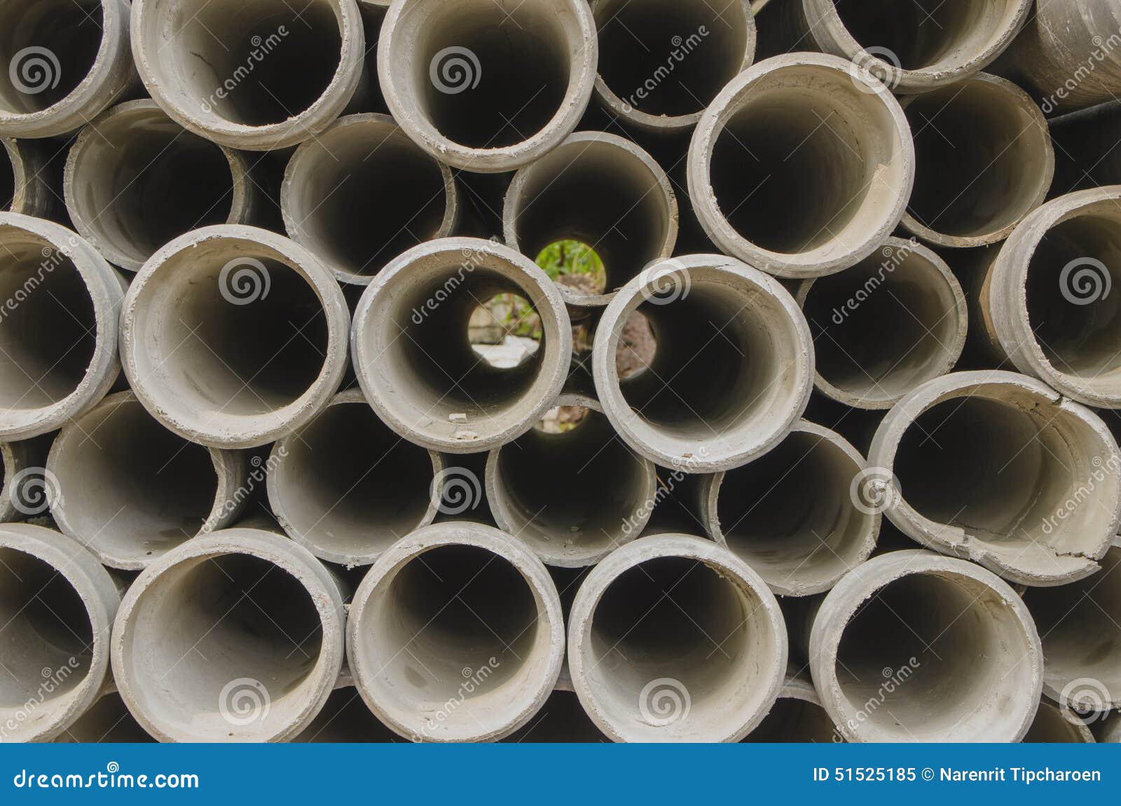 Cement circle stock image. Image of ducts, housing, curve - 51525185