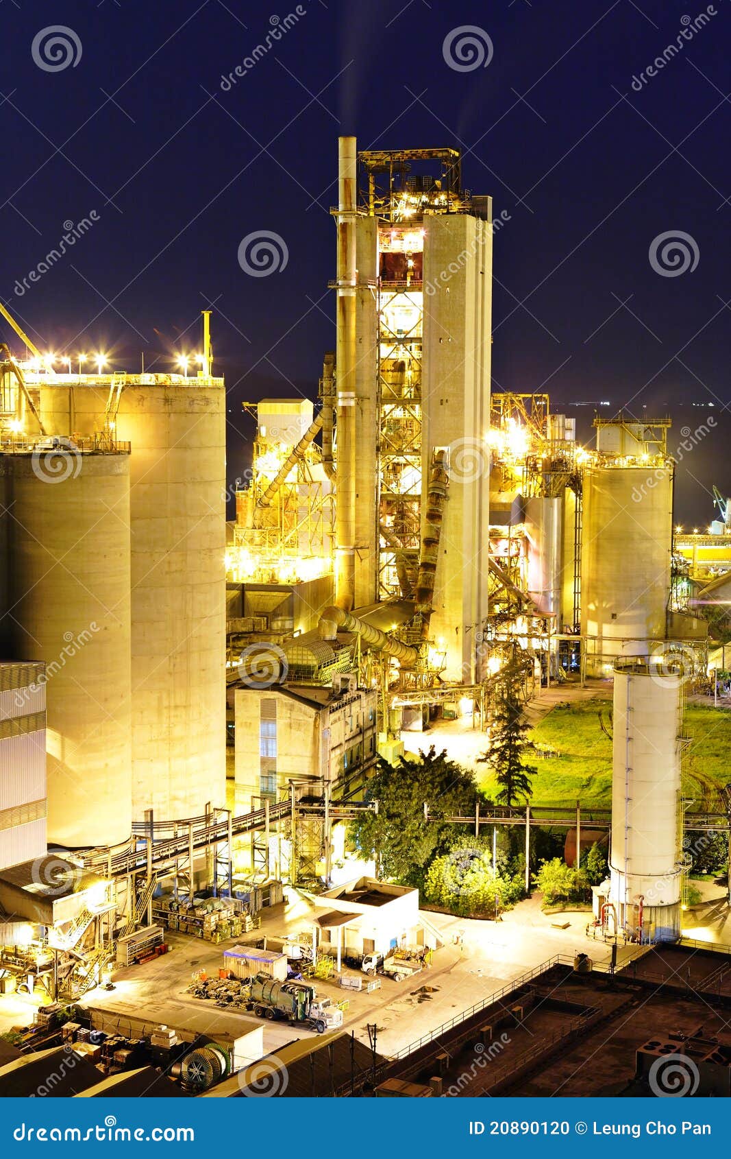 Cement factory stock photo. Image of dirty, pipes, machinery - 20890120