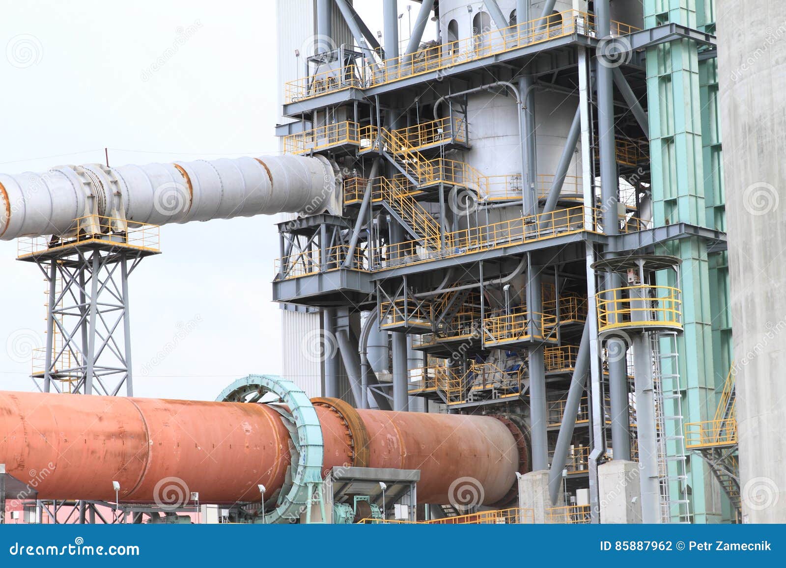 Cement factory stock photo. Image of stairs, indonesia - 85887962