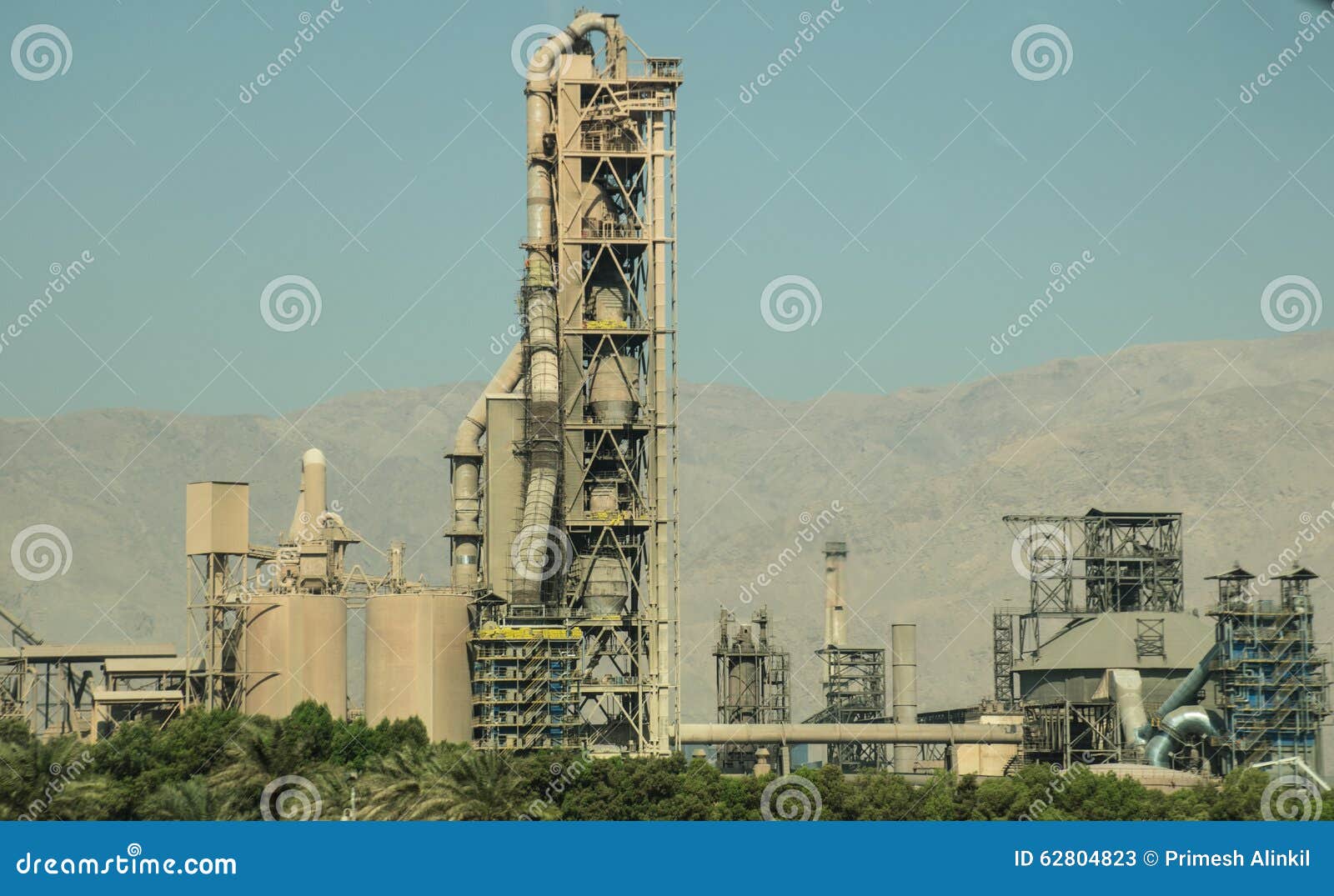 Cement factory view stock image. Image of middle, travel - 62804823