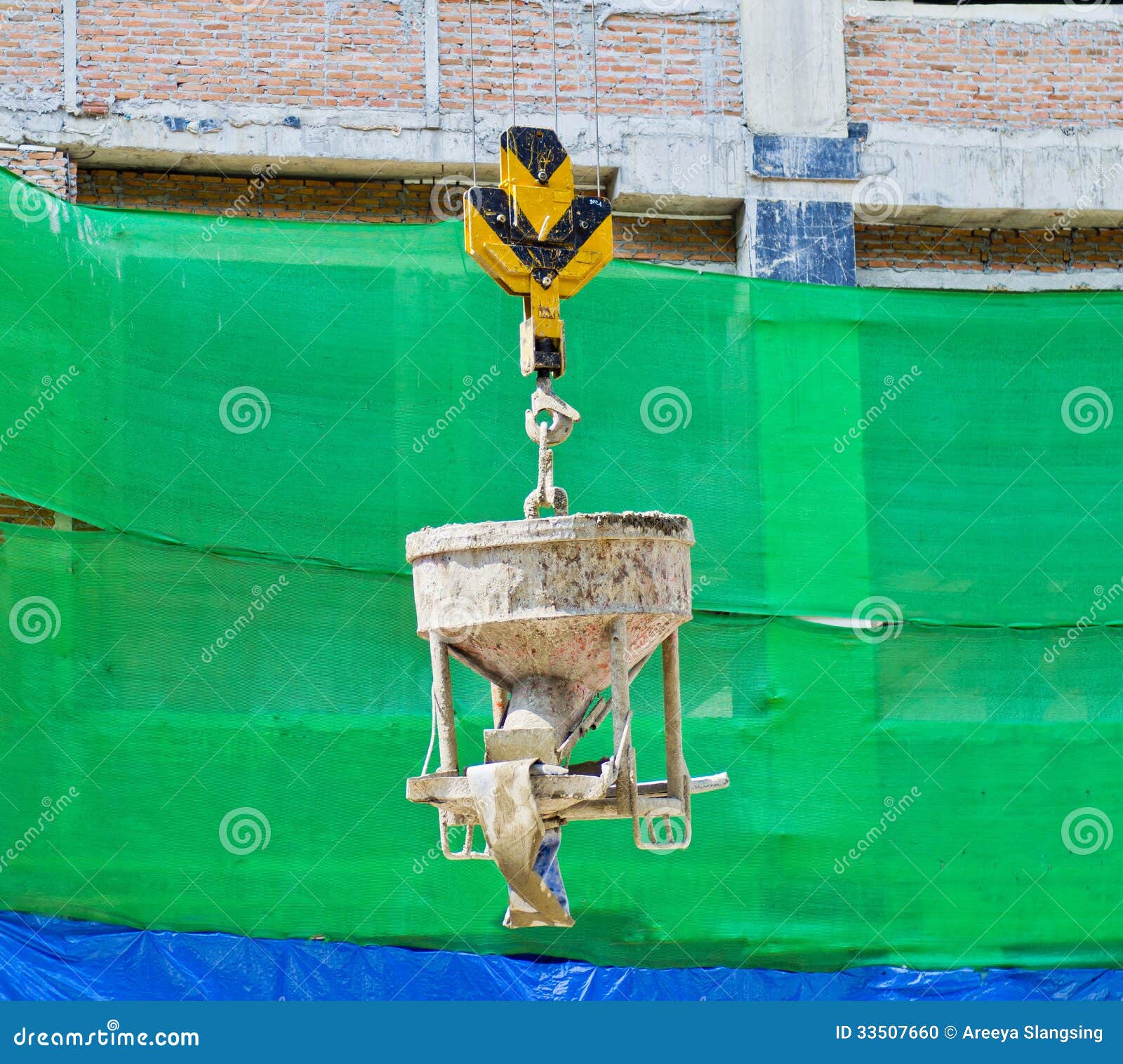 Cement hopper stock photo. Image of sand, iron, handle 33507660