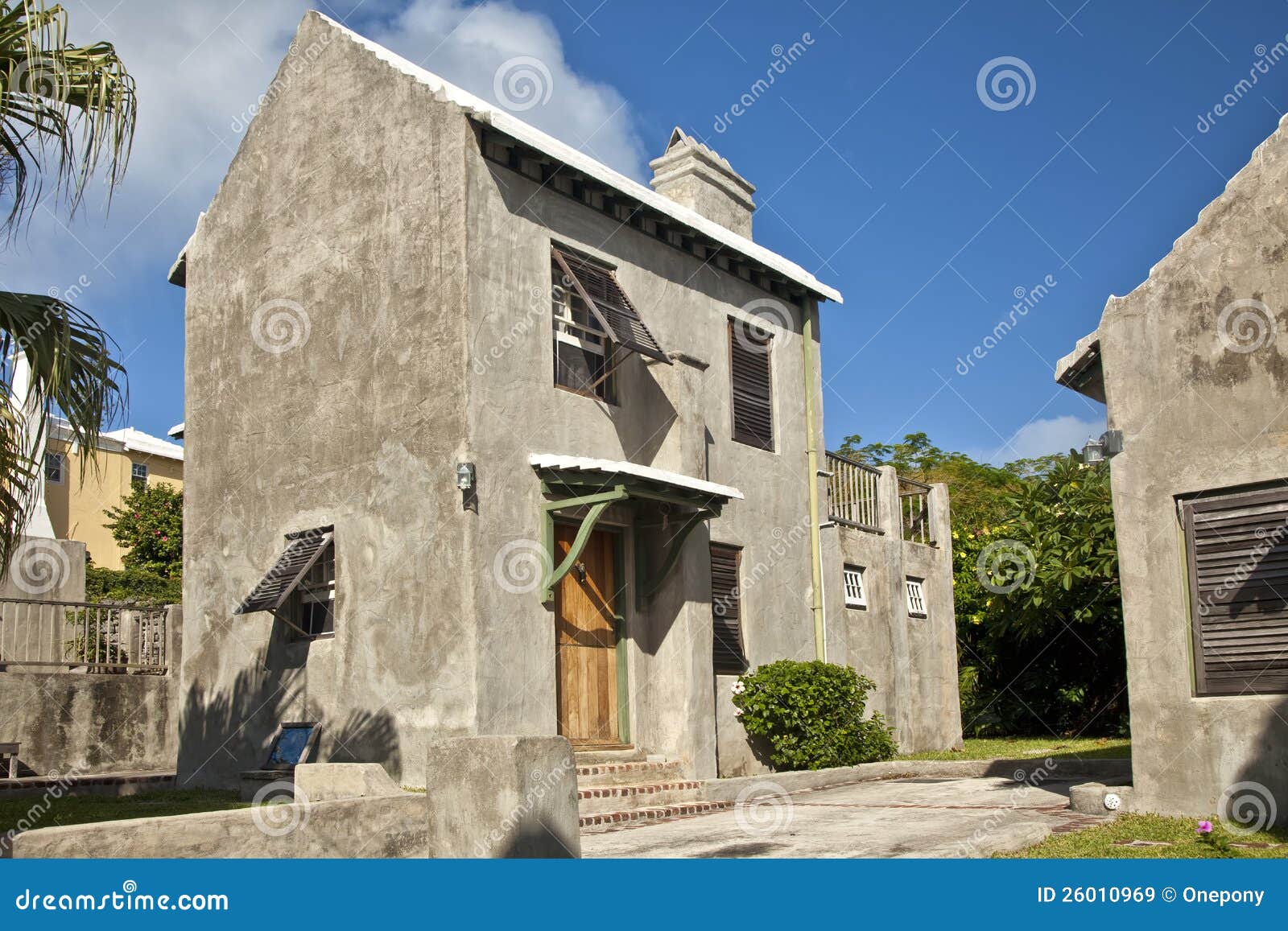 Cement House stock image. Image of door, color, outside - 26010969