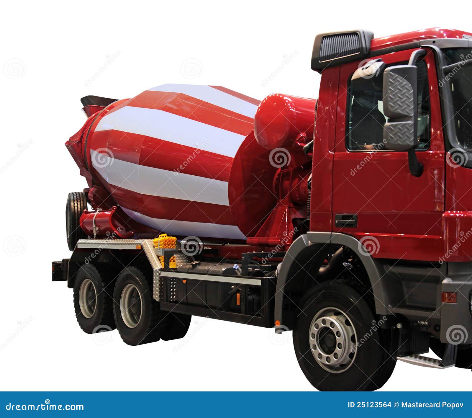 Cement Mixer Truck stock photo. Image of hardware, labor - 25123564