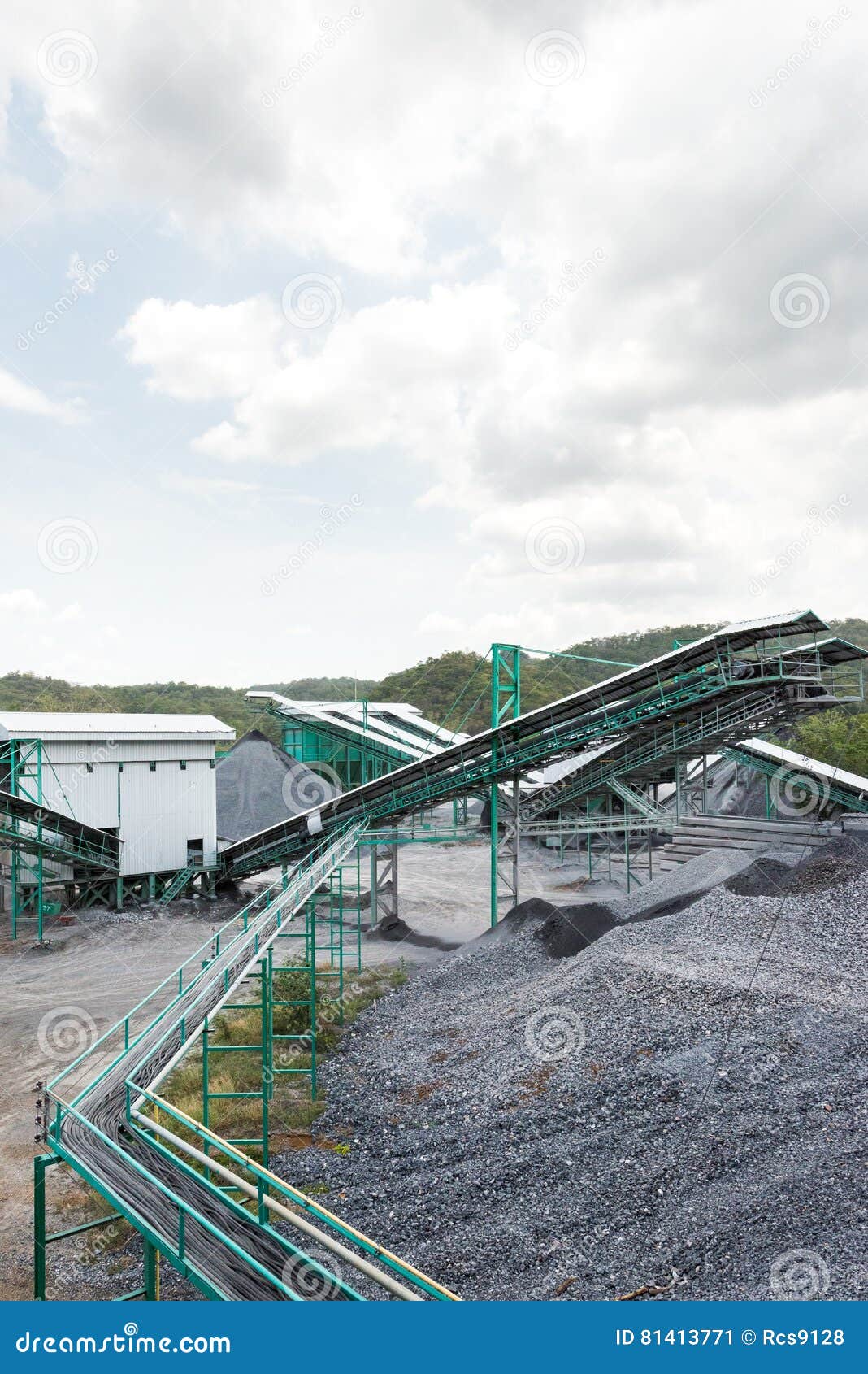 Cement quarry stock image. Image of bundle, extraction - 81413771