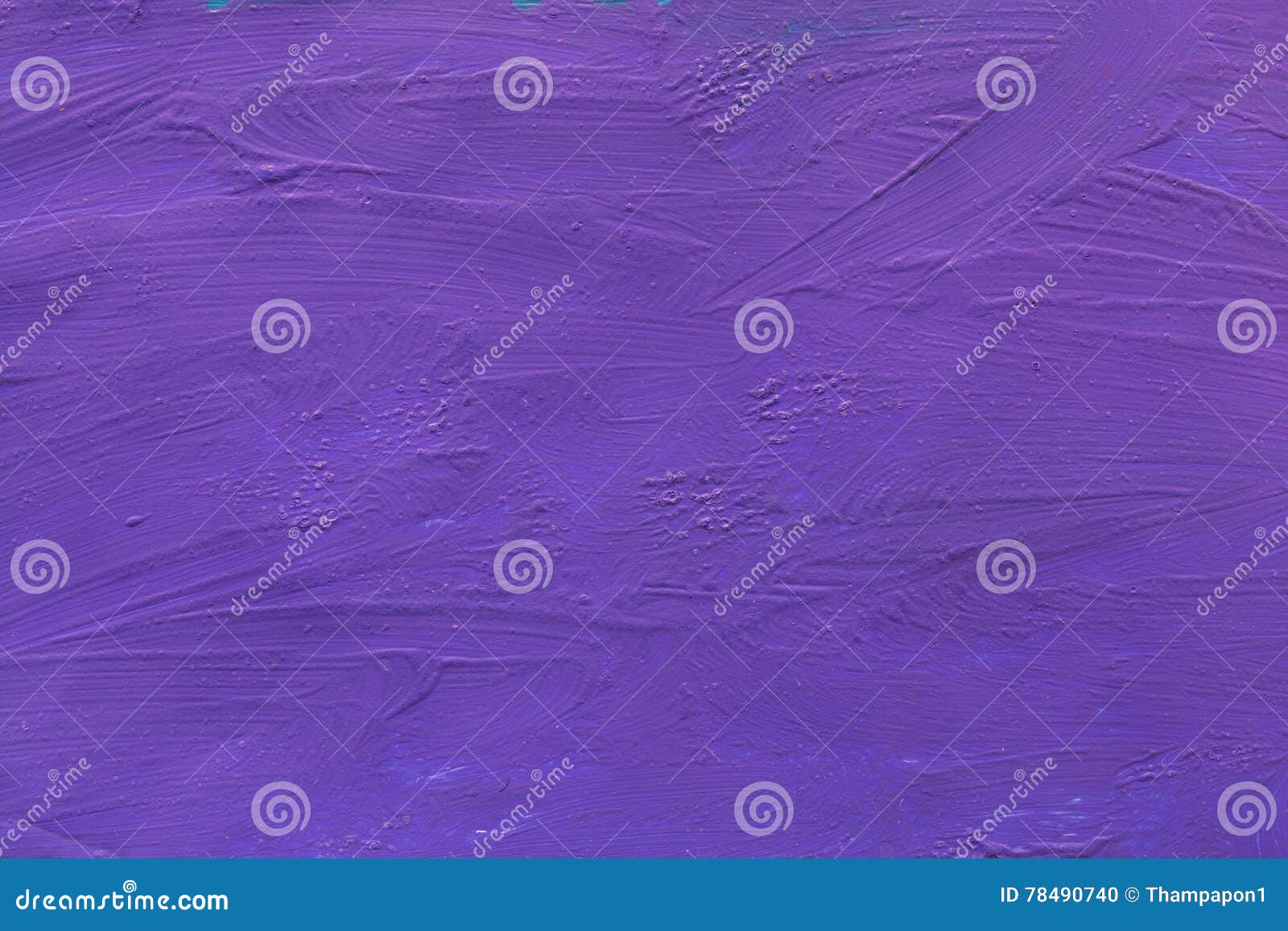 Cement Wall Colored with Purple Paint Background. Texture Stock Photo