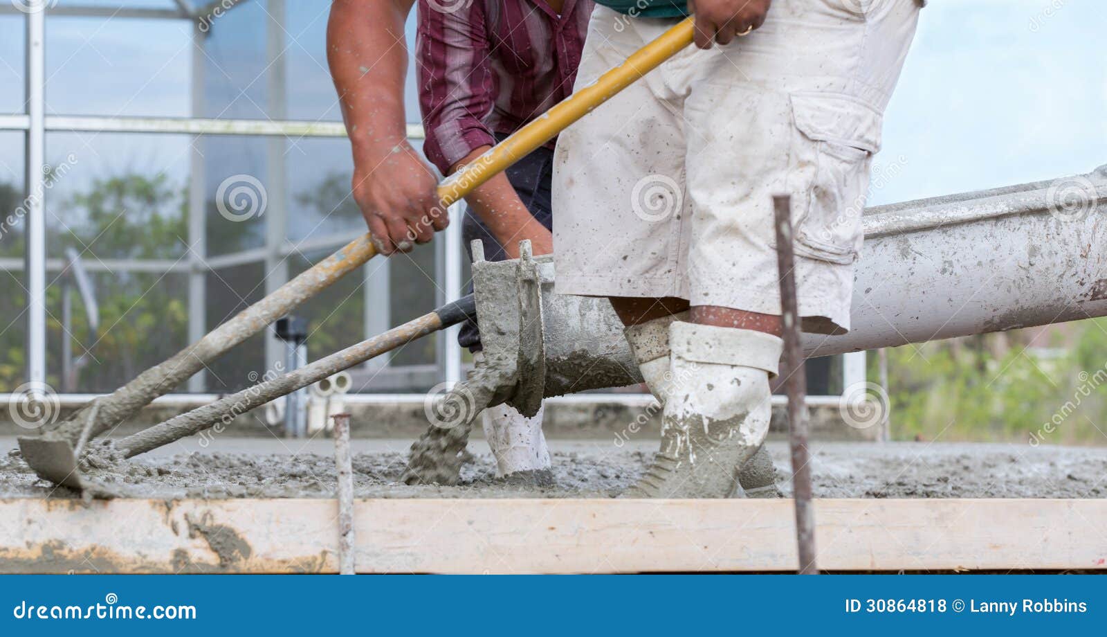 Cement Work stock photo. Image of outdoors, concrete - 30864818