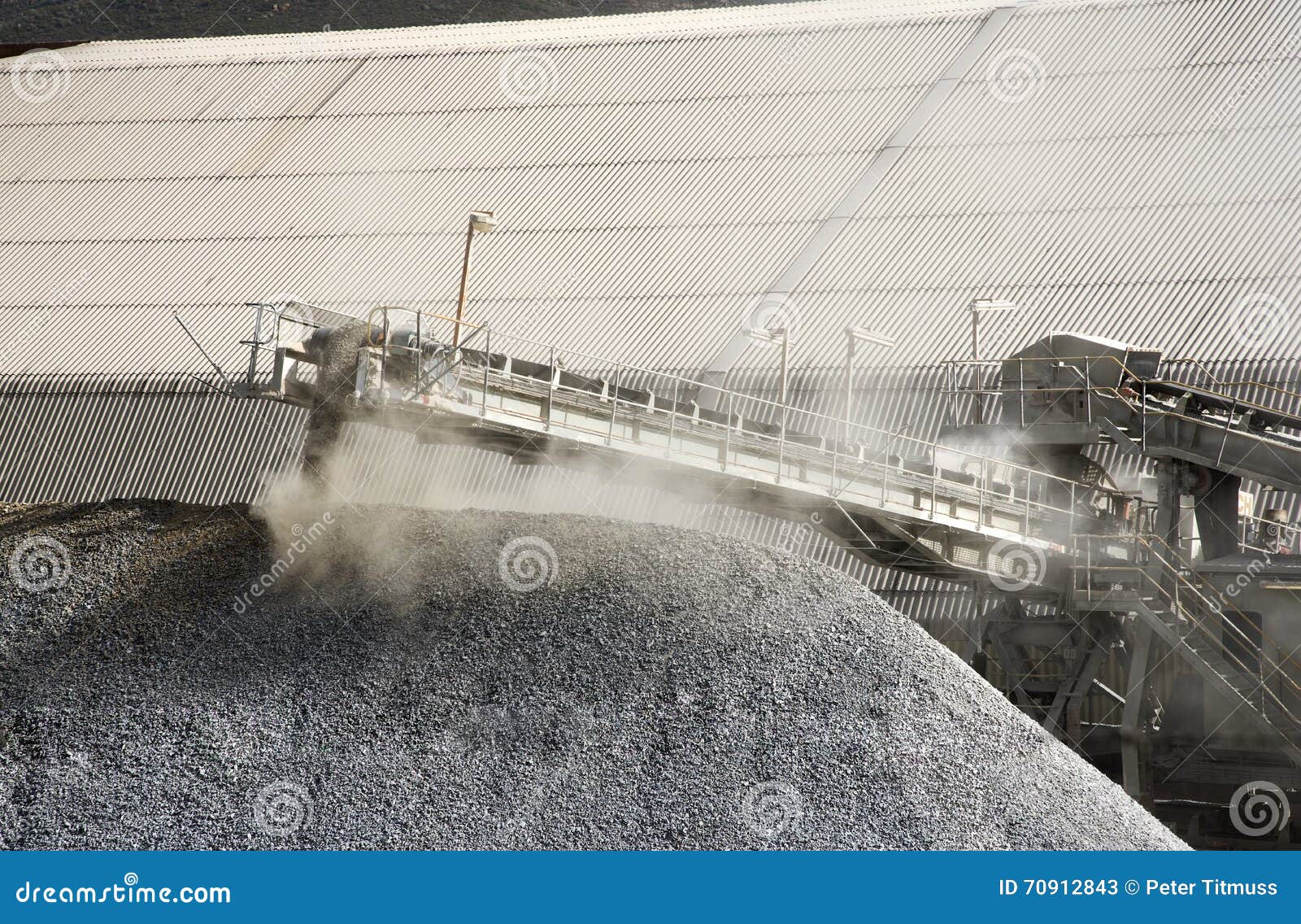 Cement Workings at a South African Factory Stock Image - Image of