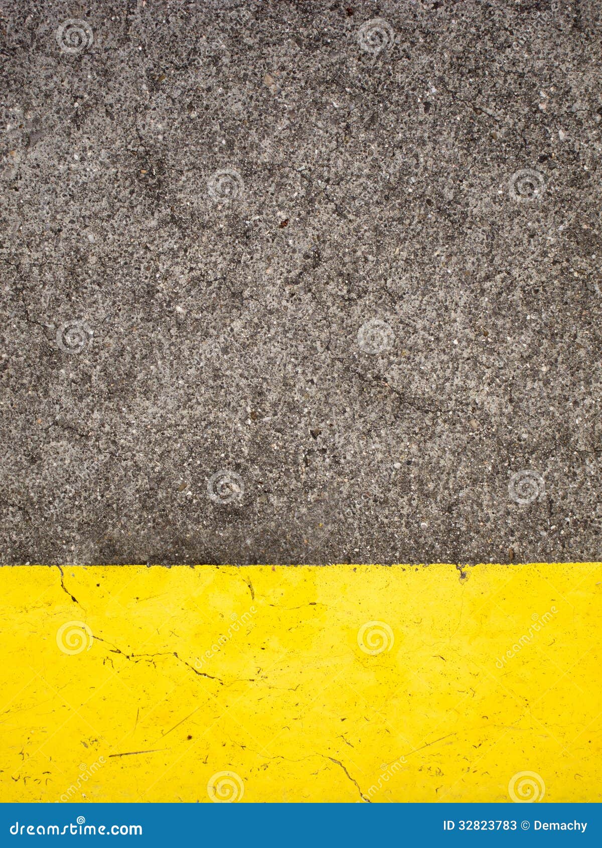 Cement and Yellow Paint stock image. Image of black, grunge - 32823783