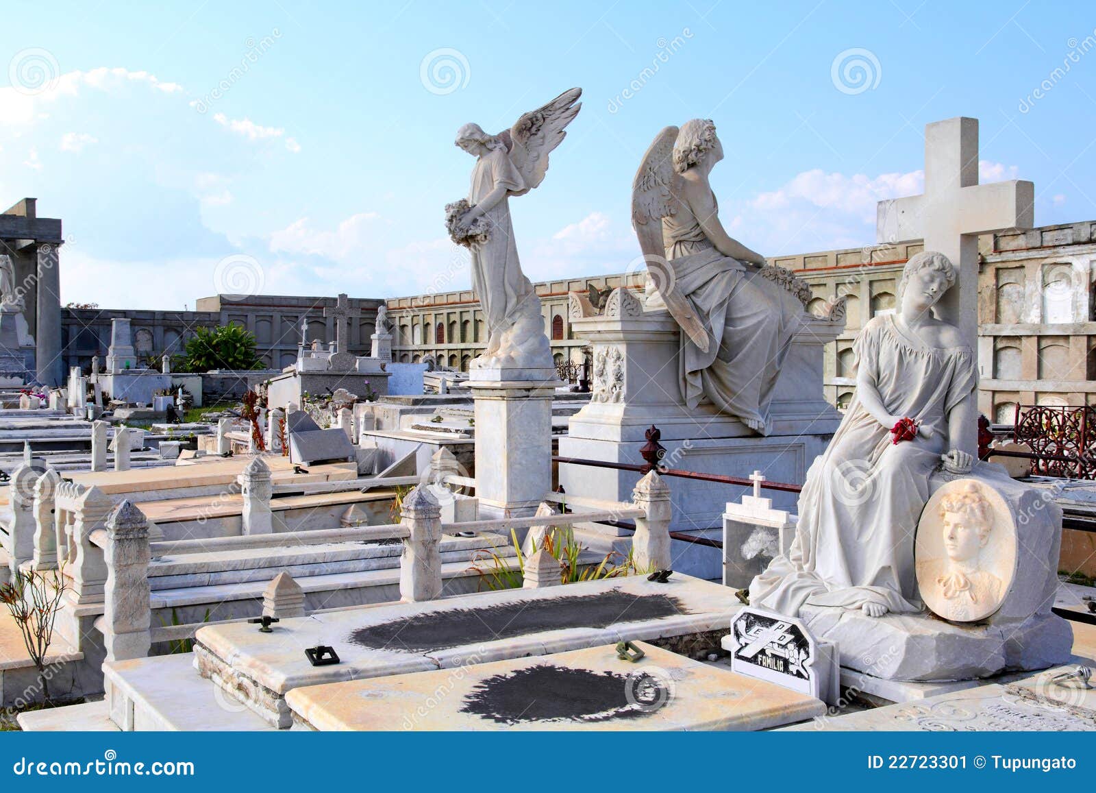 Cemetery in Cienfuegos, Cuba Stock Image Image of tomb, landmark