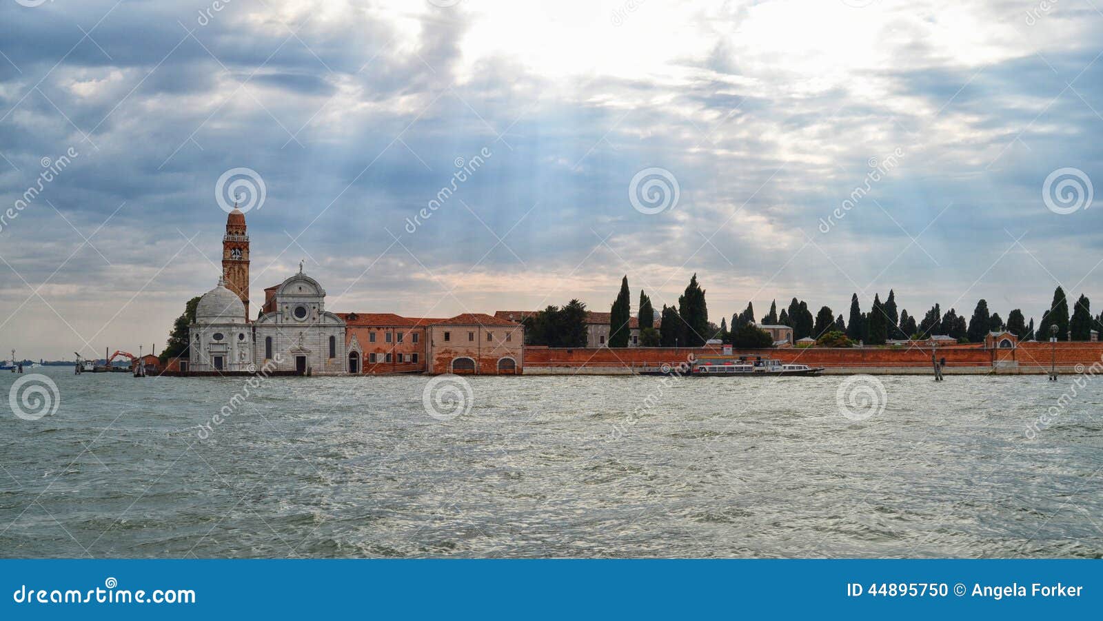 the cemetery island of san michele in venice