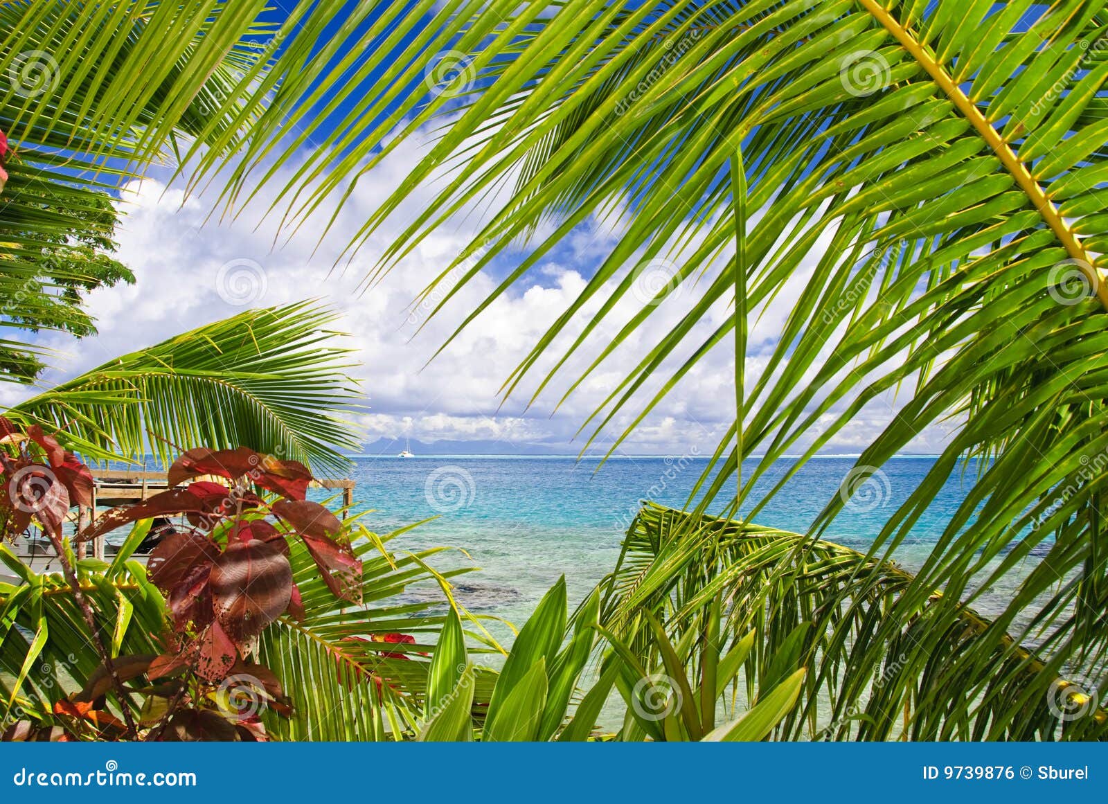 Cena tropical, no huahine, Polinésia francesa