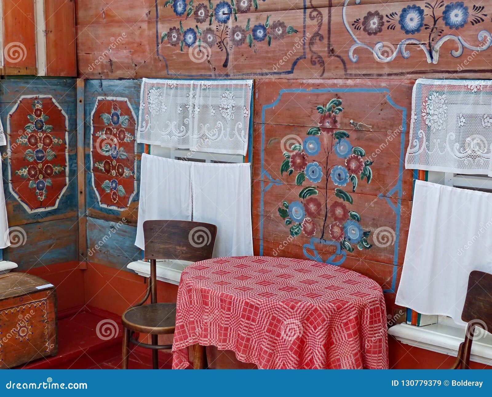 Cenacle Interior Of A Peasant Izba Xix Century Ural