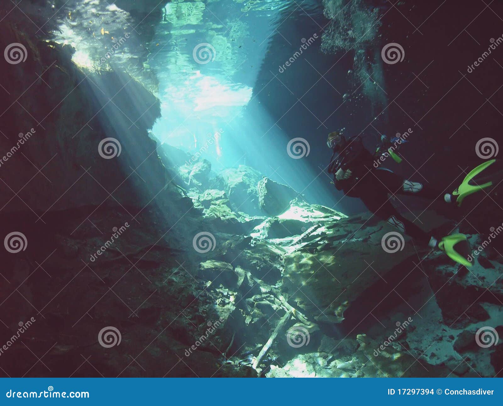 cenote diver