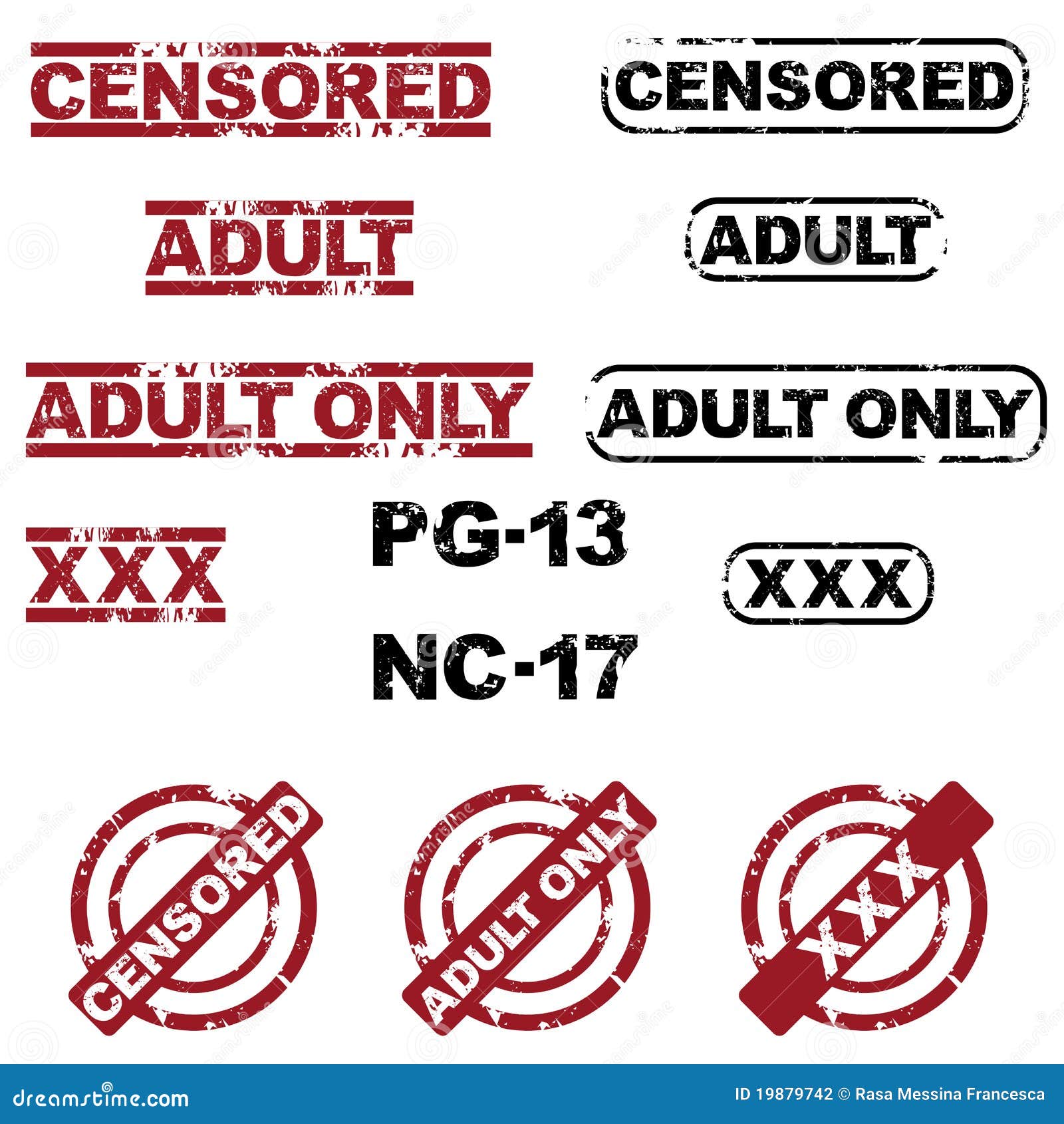 censored stamps