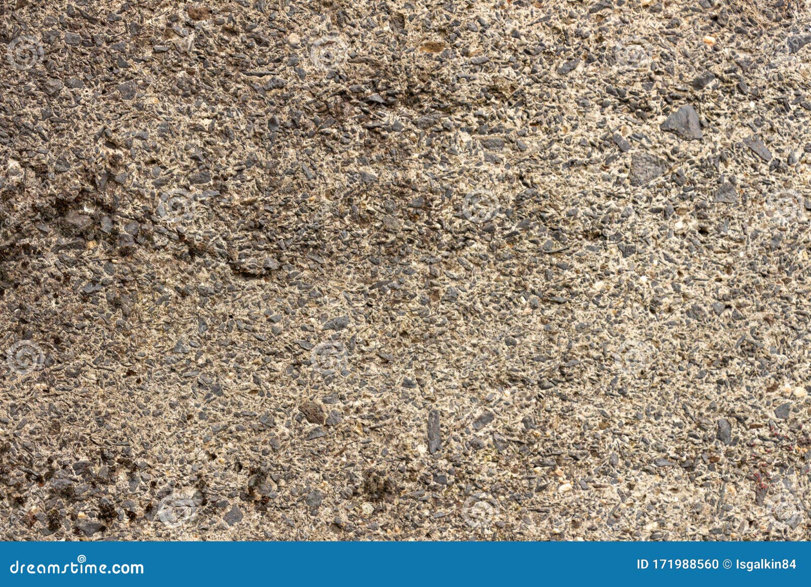 Centenary Concrete Wall, Cement Texture with Rubble Stock Photo - Image ...