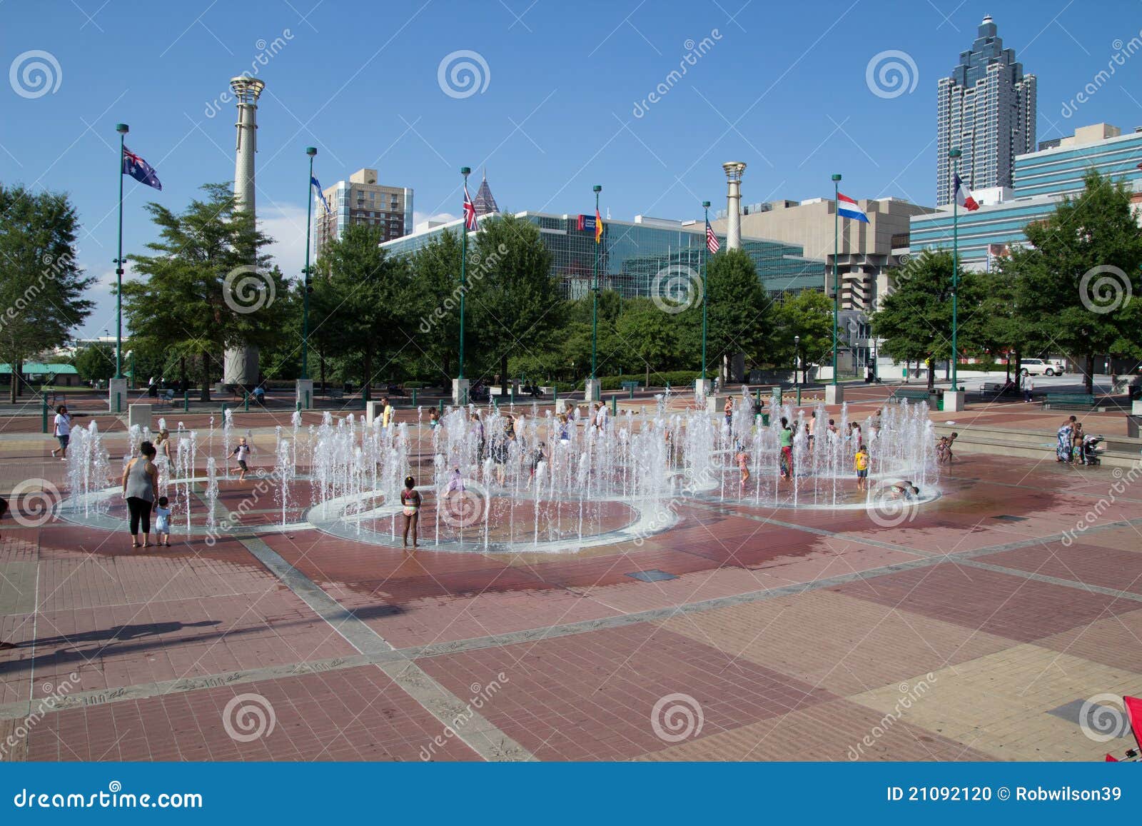 Photo Walking Centennial Olympic Park in Atlanta | Take Pics Here