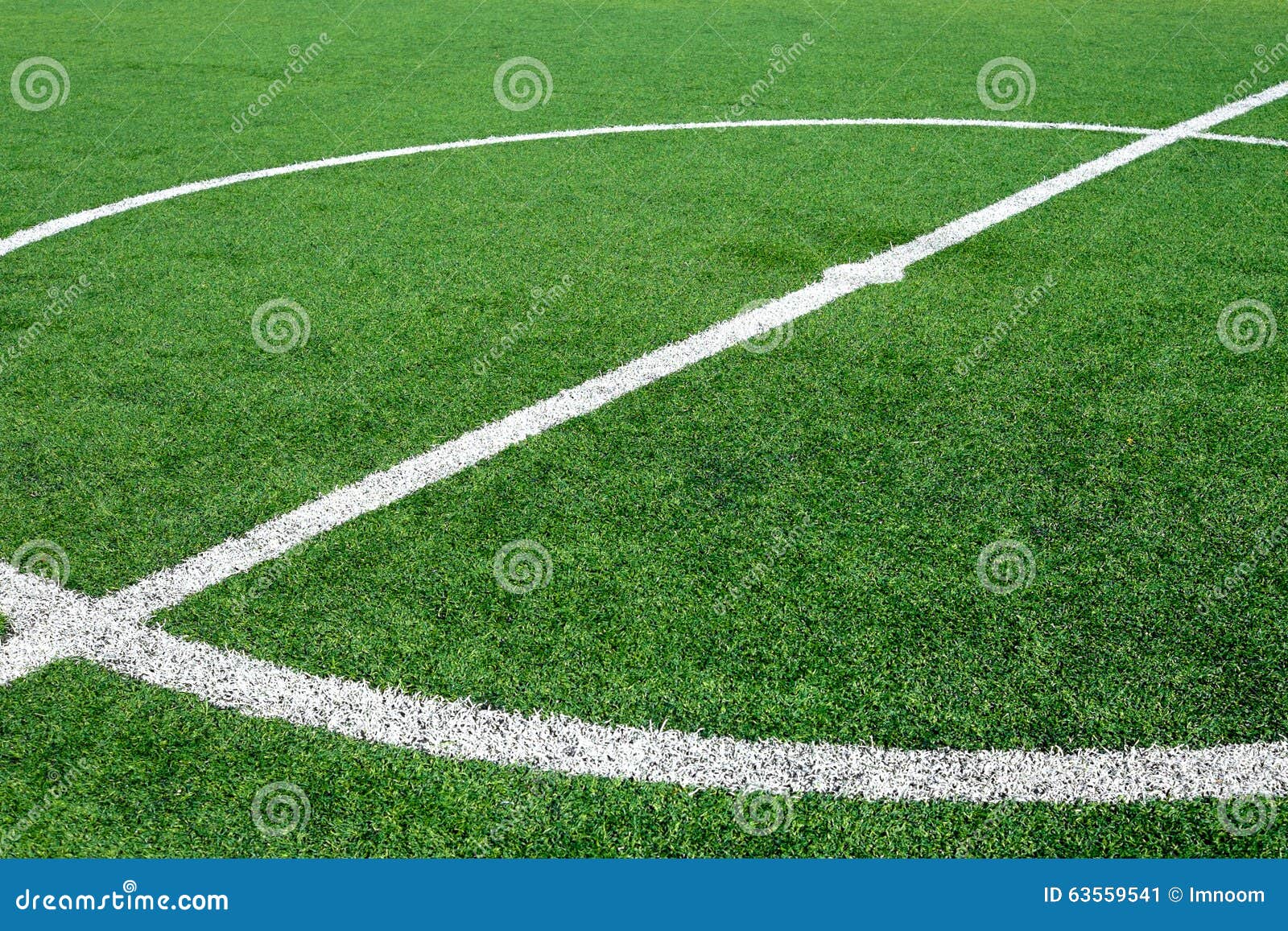 Center soccer field stock image. Image of green, football 63559541