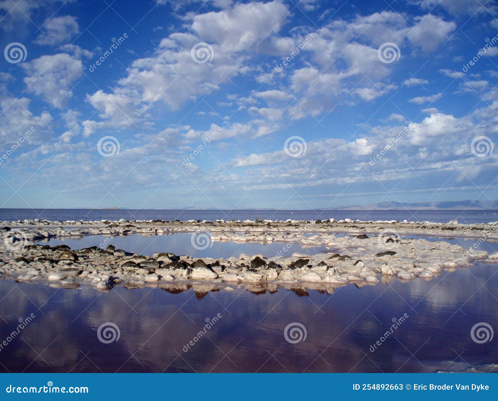 center of the spiral jetty