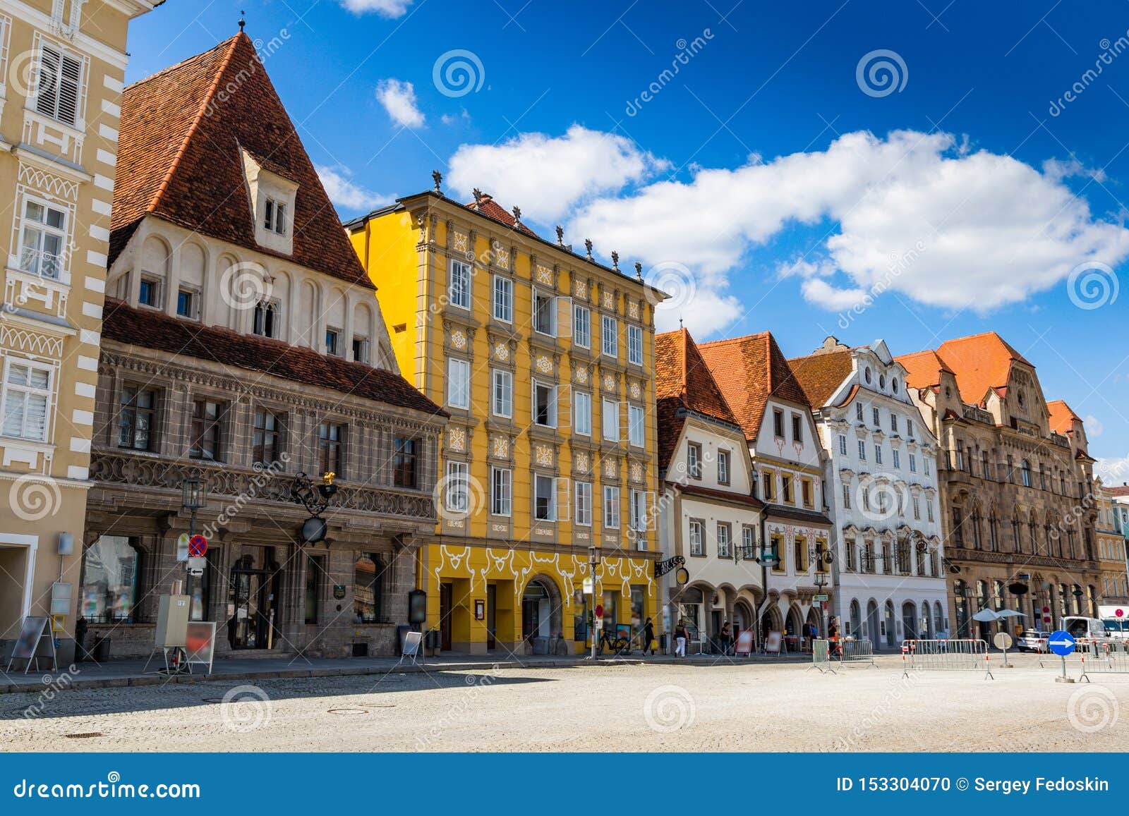 semester Kunstig basketball Center of Steyr - a Town in Austria. Stock Photo - Image of outdoor,  historic: 153304070