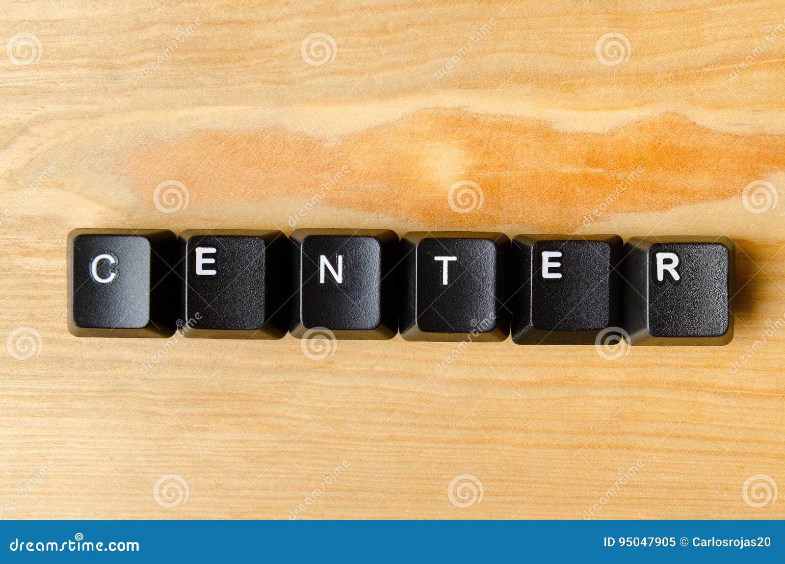 Center word stock image. Image of buttons, background 95047905