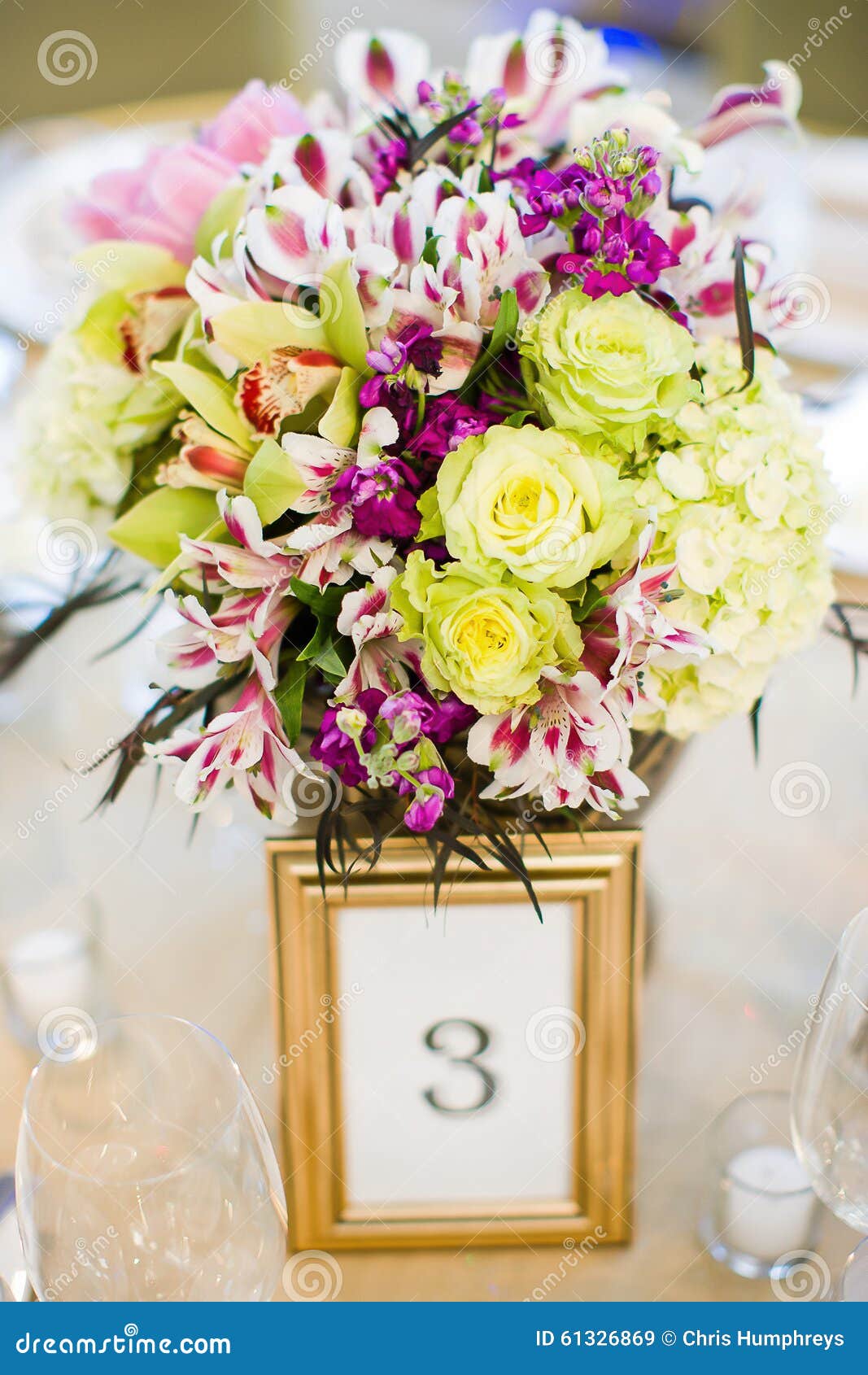Centerpiece Bouquet stock image. Image of decorated, flowers 61326869