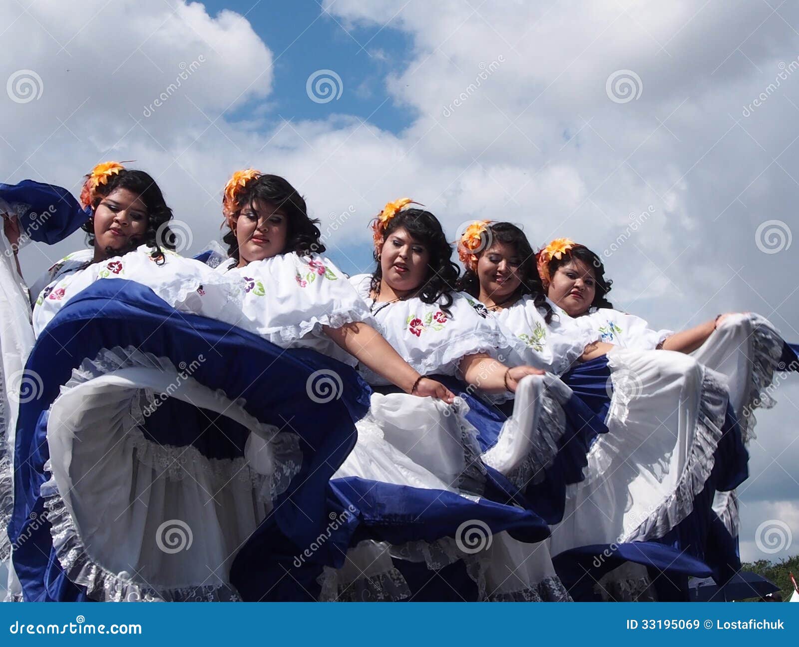Central American Dancers at Edmonton S Heritage Days 2013 Editorial