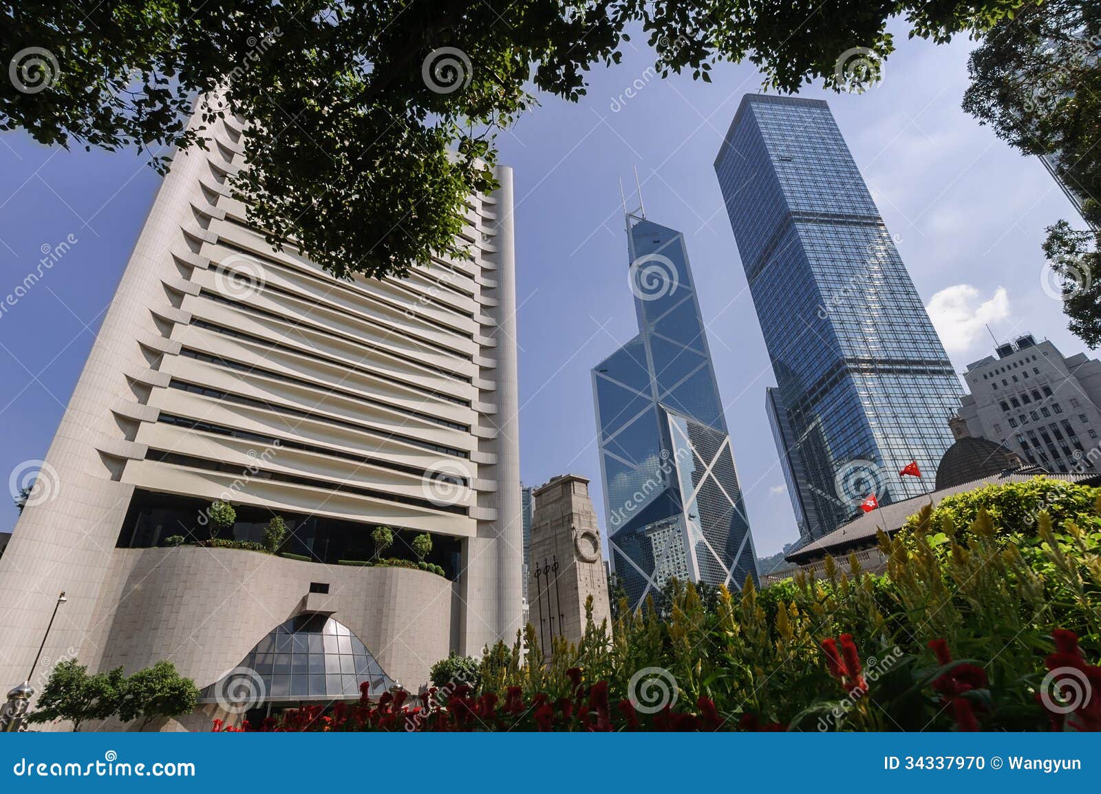 Central, Hong Kong photo stock. Image du ciel, port, course - 34337970