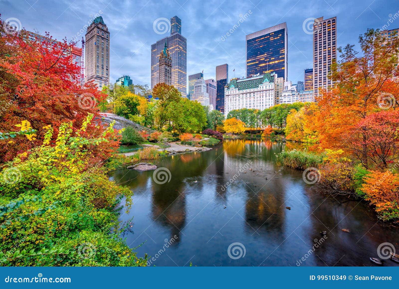 central park autumn