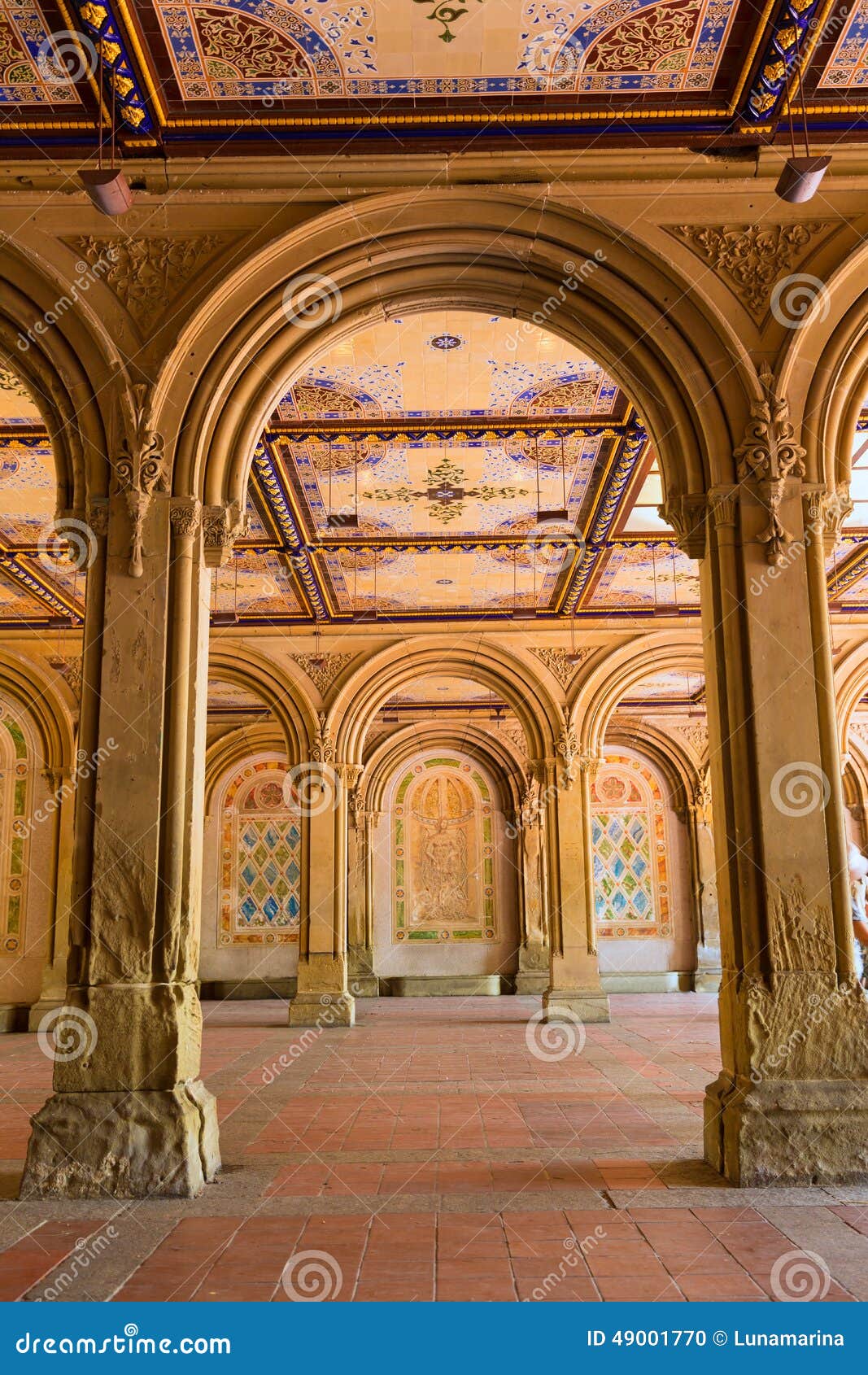 central park bethesda terrace underpass arcades