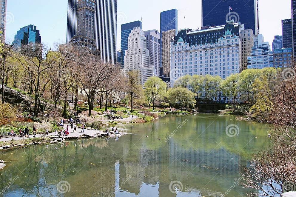 Central Park, New York City Stock Photo - Image of buildings, peaceful ...