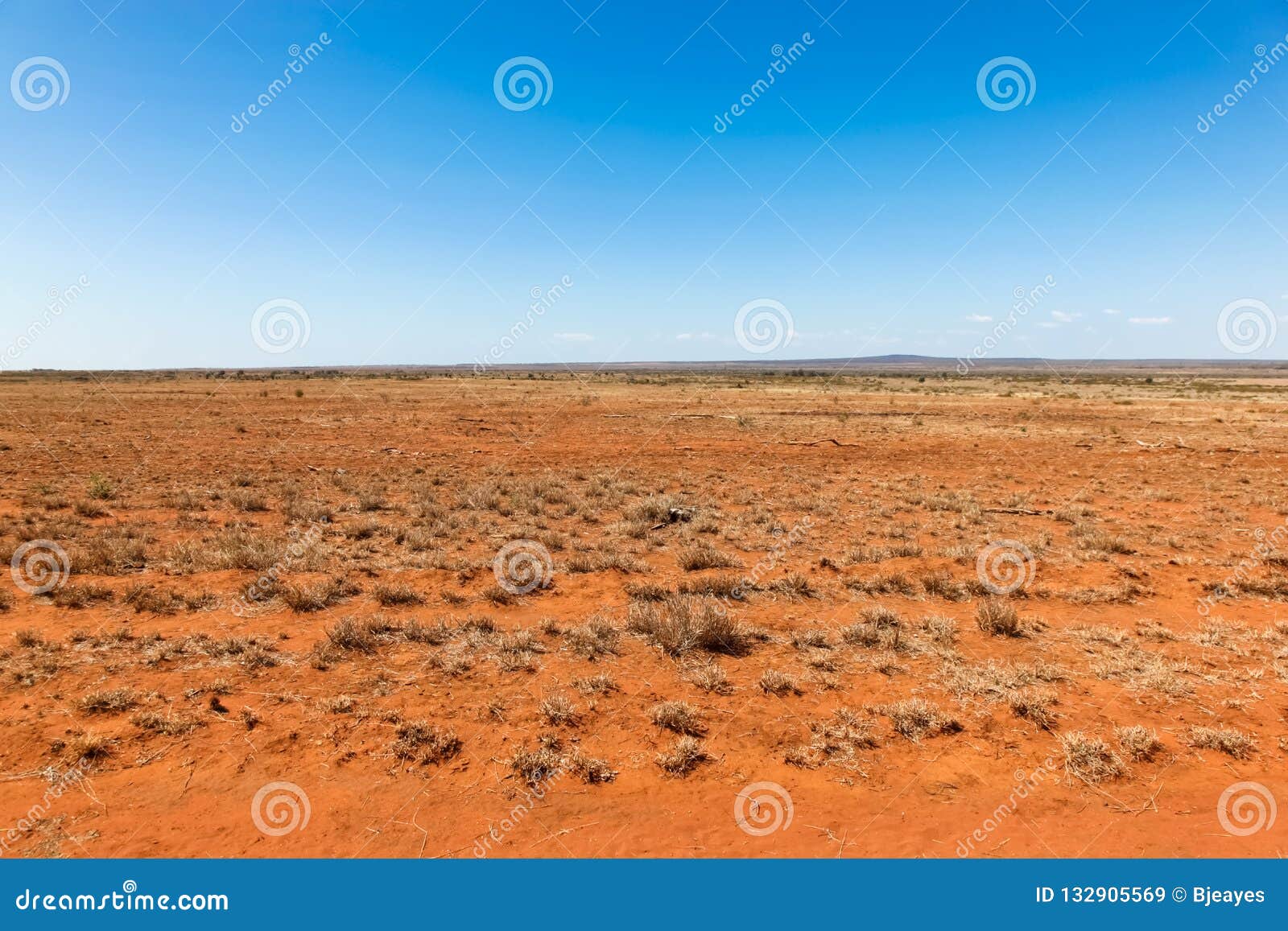 Central Queensland Arid Land Queensland Australia Stock Image Image