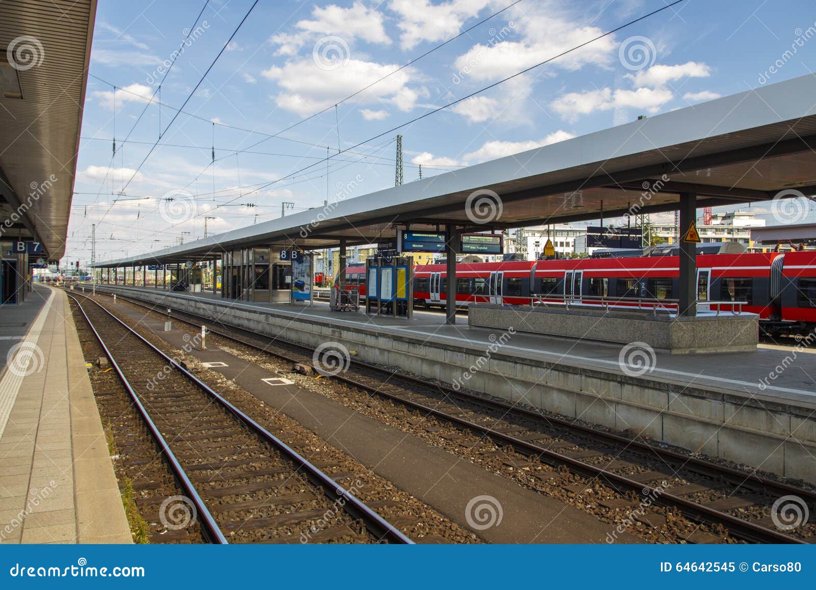 Central Railway Station of Nuremberg, Germany, 2015 Editorial Image