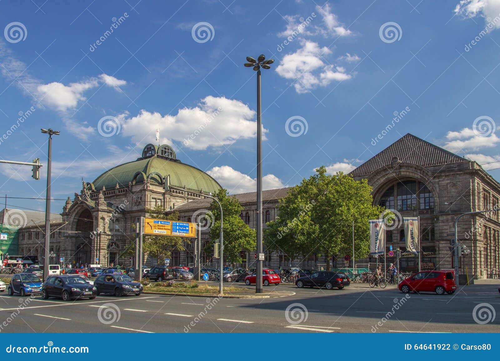 Central Railway Station of Nuremberg, Germany, 2015 Editorial