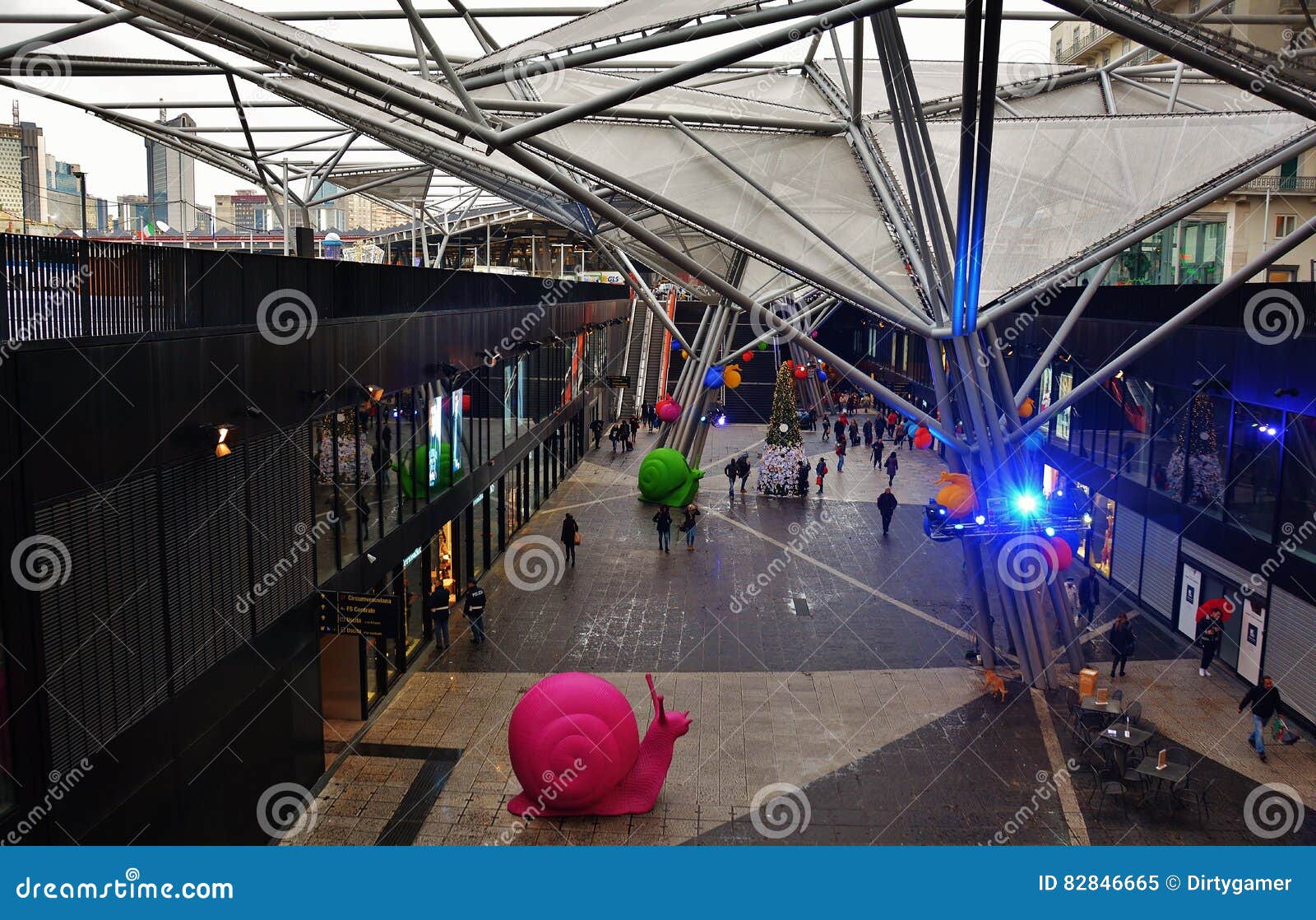 The Central Station in Naples Editorial Image Image of nautical