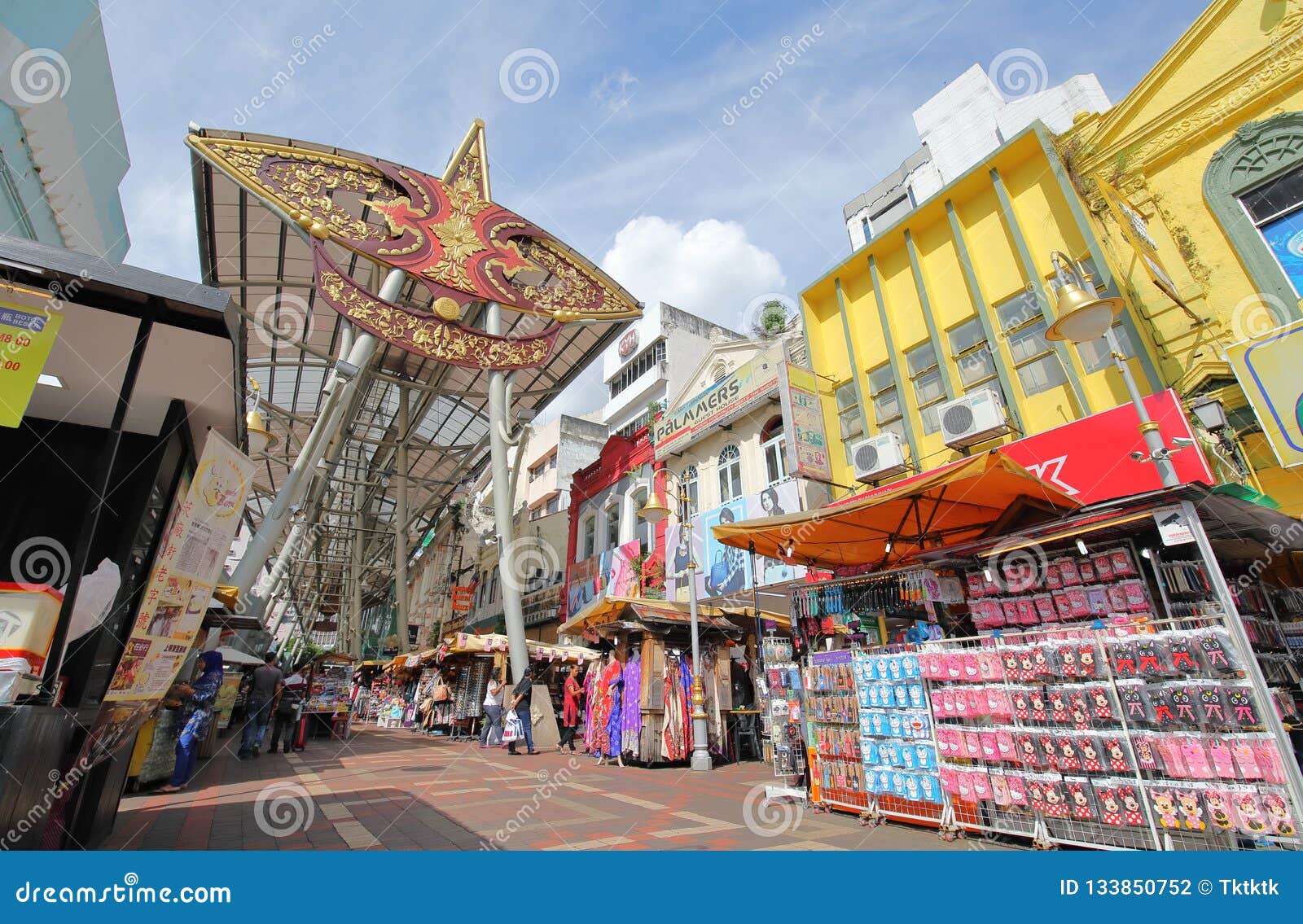 Central Street Market Kuala Lumpur Malaysia Editorial Photography