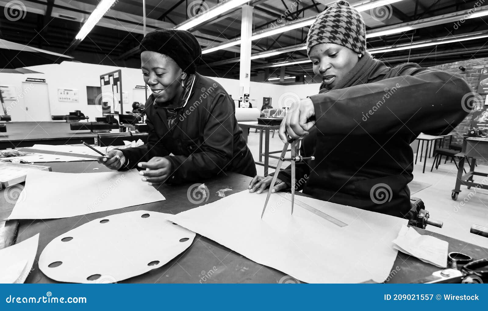 Centre De Formation Professionnelle En Afrique Photographie éditorial