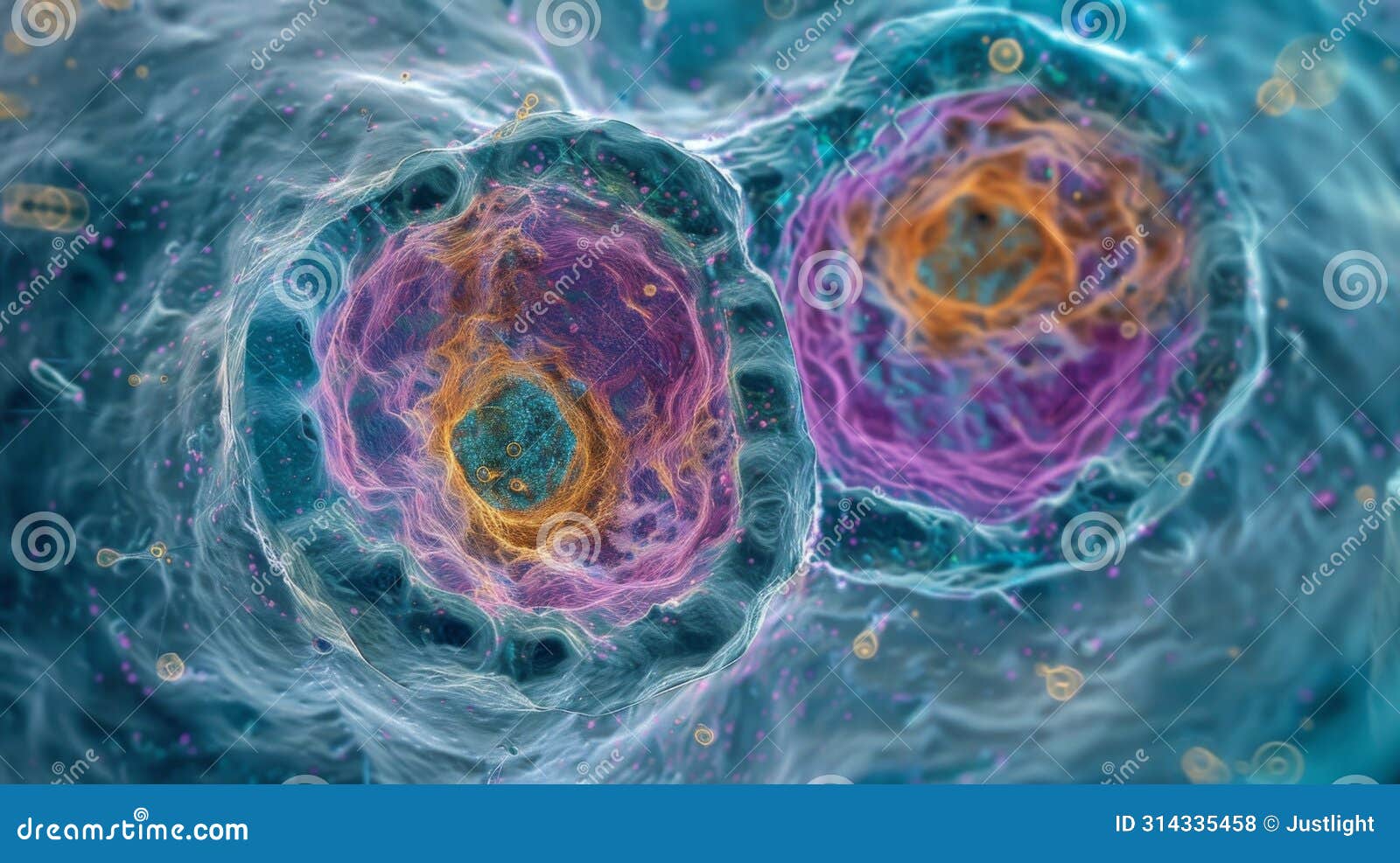 the centrioles of an animal cell are visible in this image shown as two cylindrical structures within the cytoplasm that