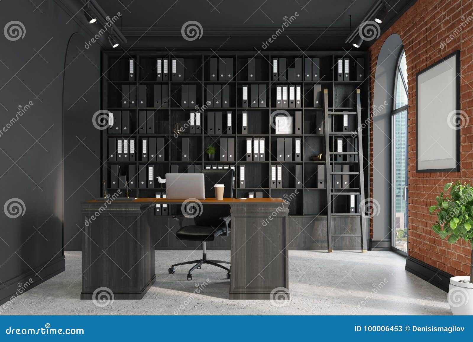 CEO Bureau, Boekenkast En Lijst, Ladder Stock Illustratie ... CEO Bureau, Boekenkast En Lijst, Ladder Stock Illustratie ...