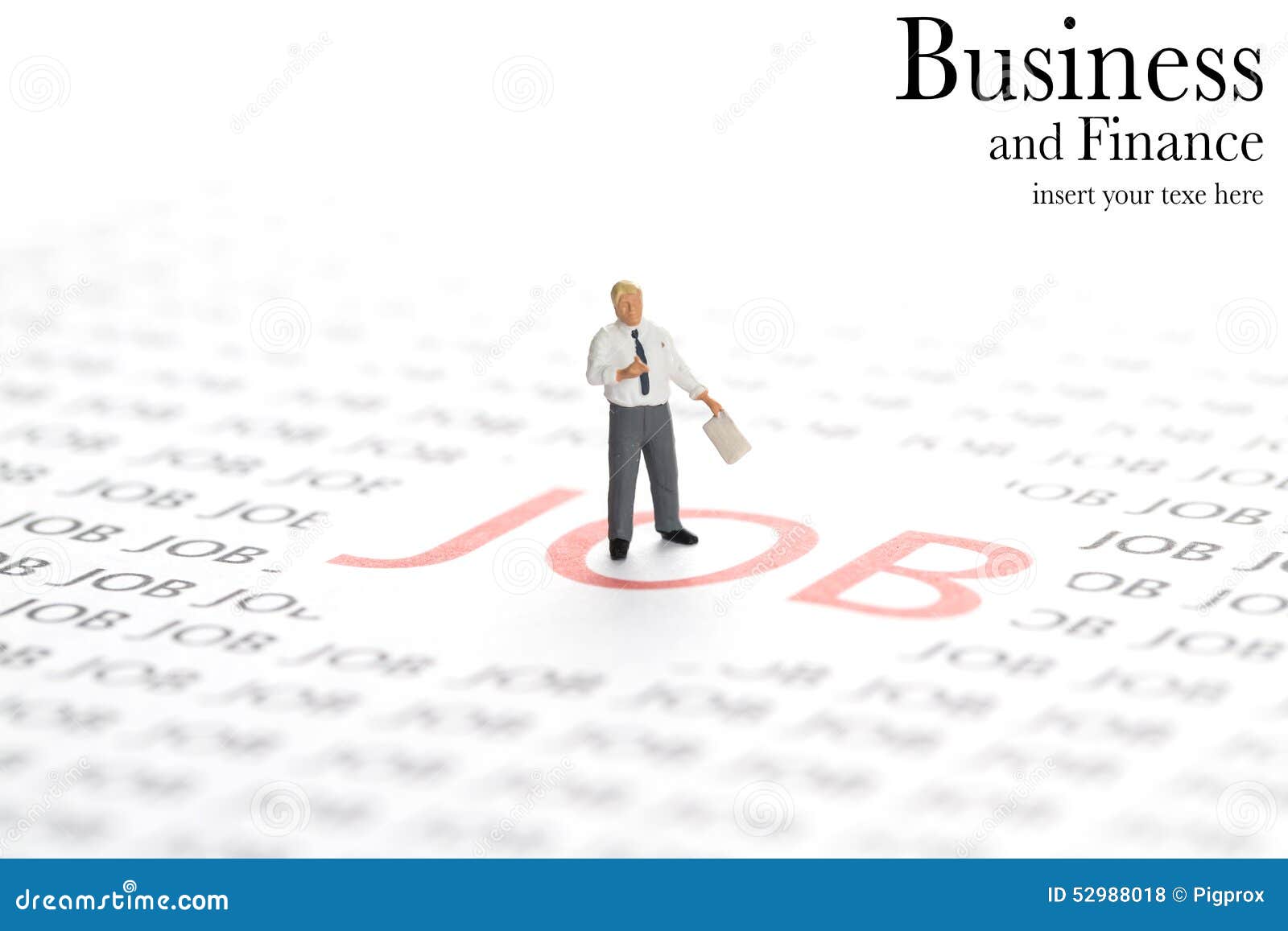 CEO Business Man Standing on Job. Stock Photo Image of force