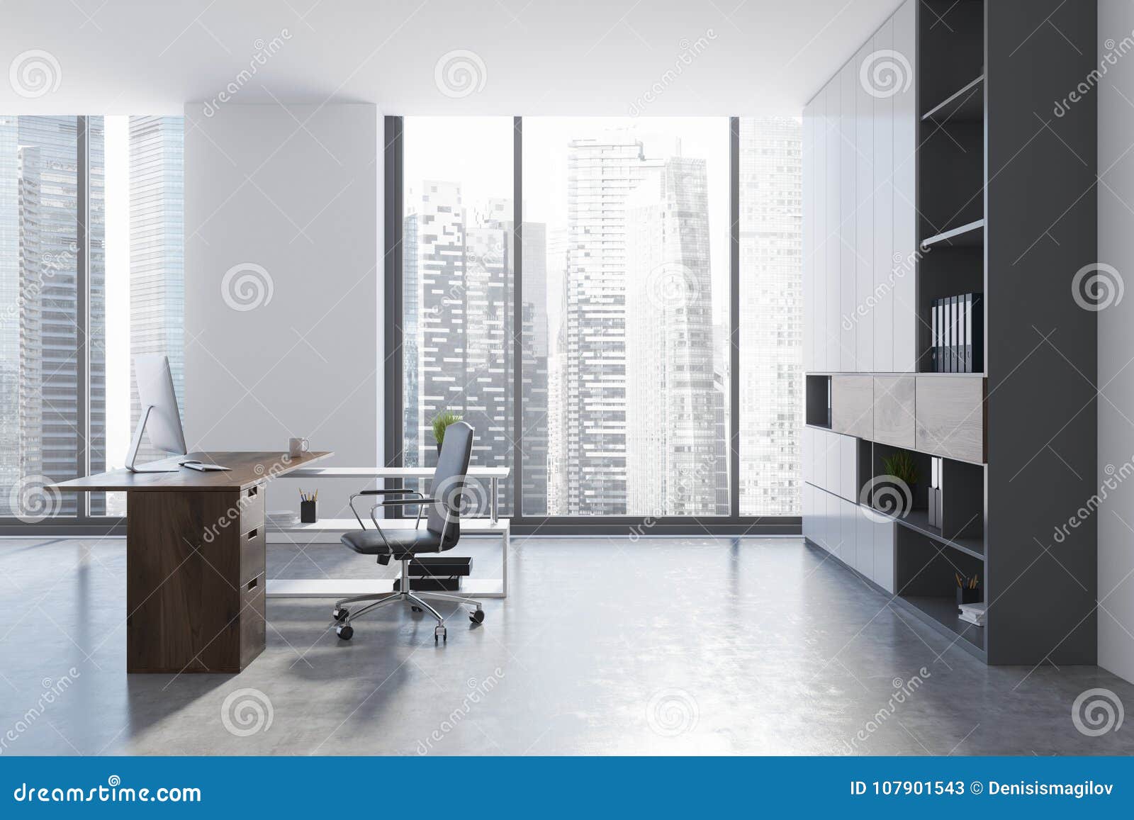 Ceo Office Interior Stock Image Image Of Chairs Background