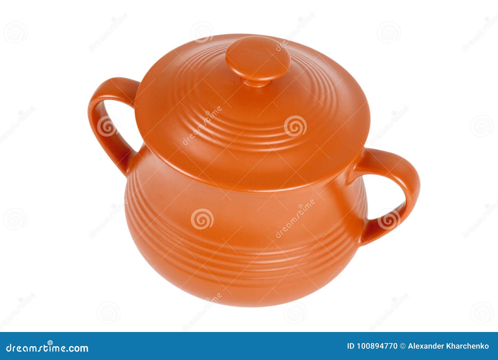 Ceramic Clay Pot for Cooking Stock Photo Image of empty, ancient