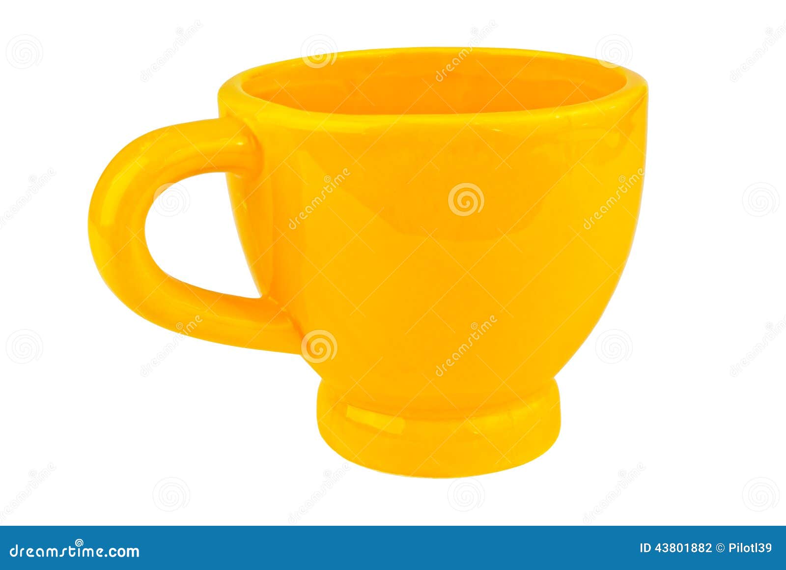 Ceramic cup stock photo. Image of tableware, single, cinnamon 43801882